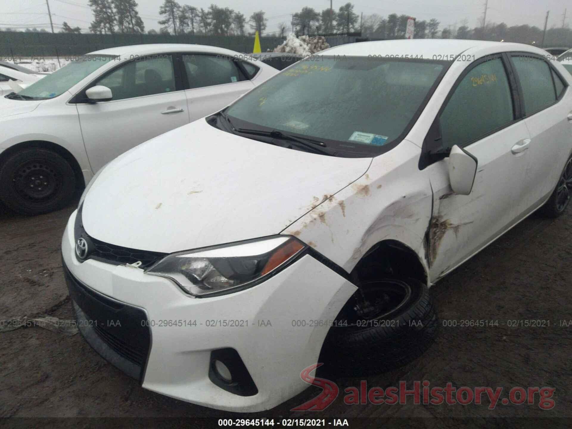 2T1BURHE5GC546567 2016 TOYOTA COROLLA