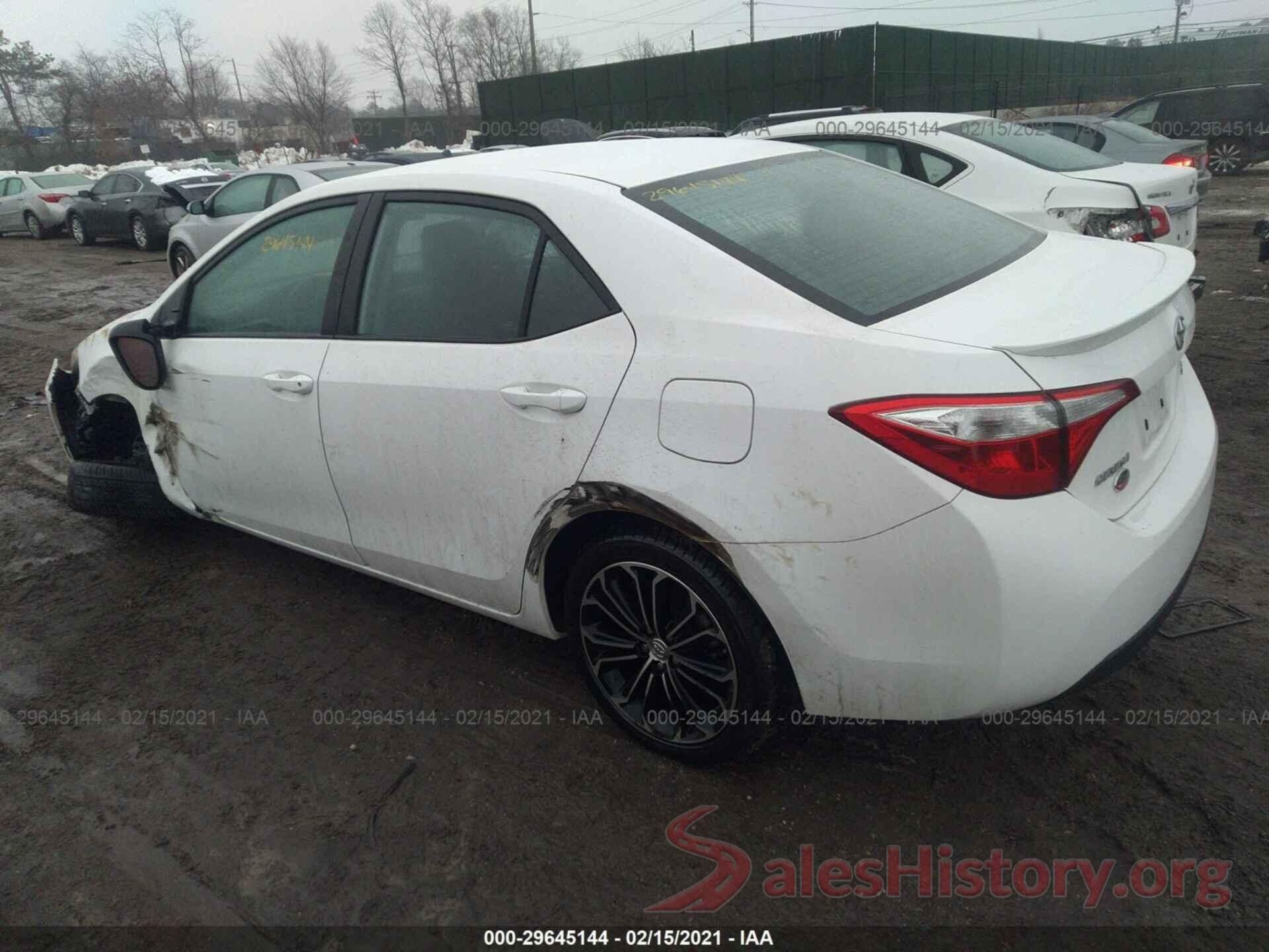 2T1BURHE5GC546567 2016 TOYOTA COROLLA