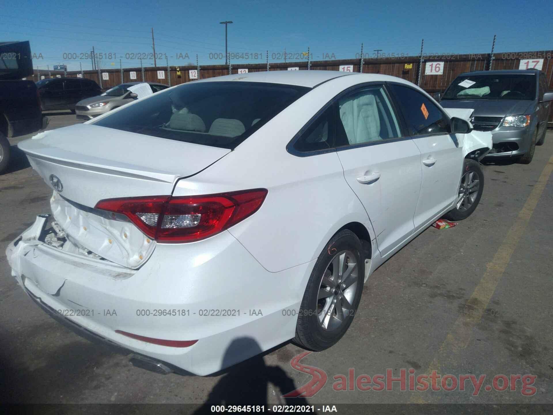 5NPE24AF8HH518656 2017 HYUNDAI SONATA