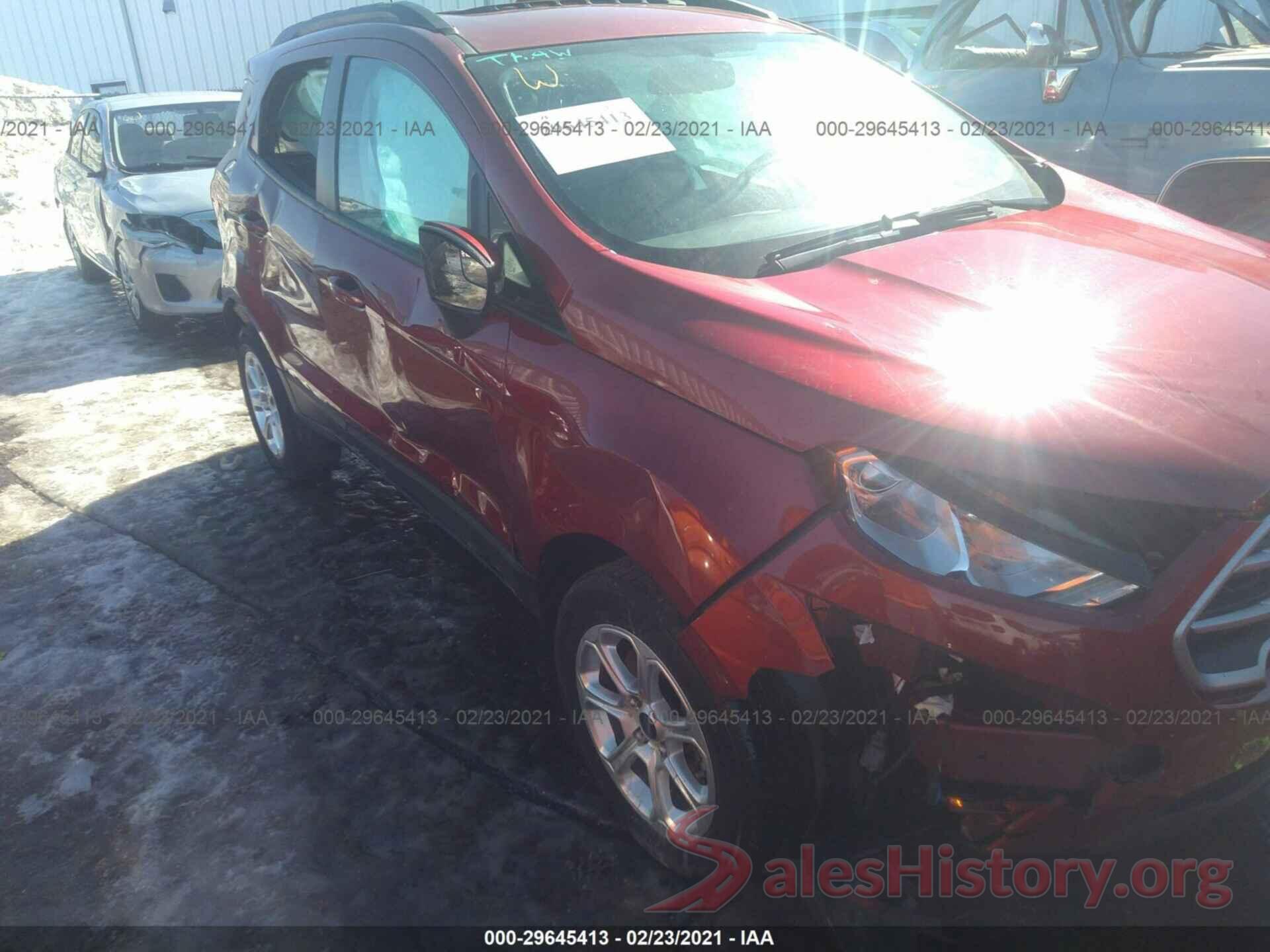 MAJ6P1UL8JC226910 2018 FORD ECOSPORT