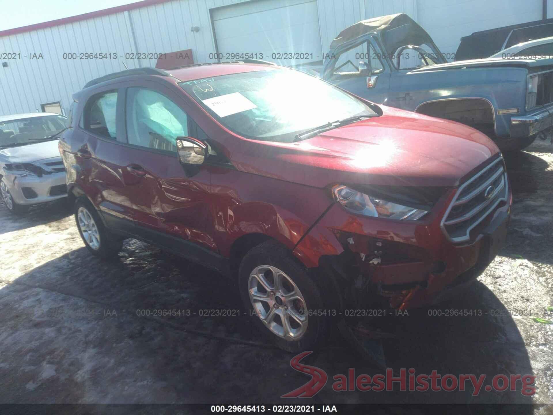 MAJ6P1UL8JC226910 2018 FORD ECOSPORT