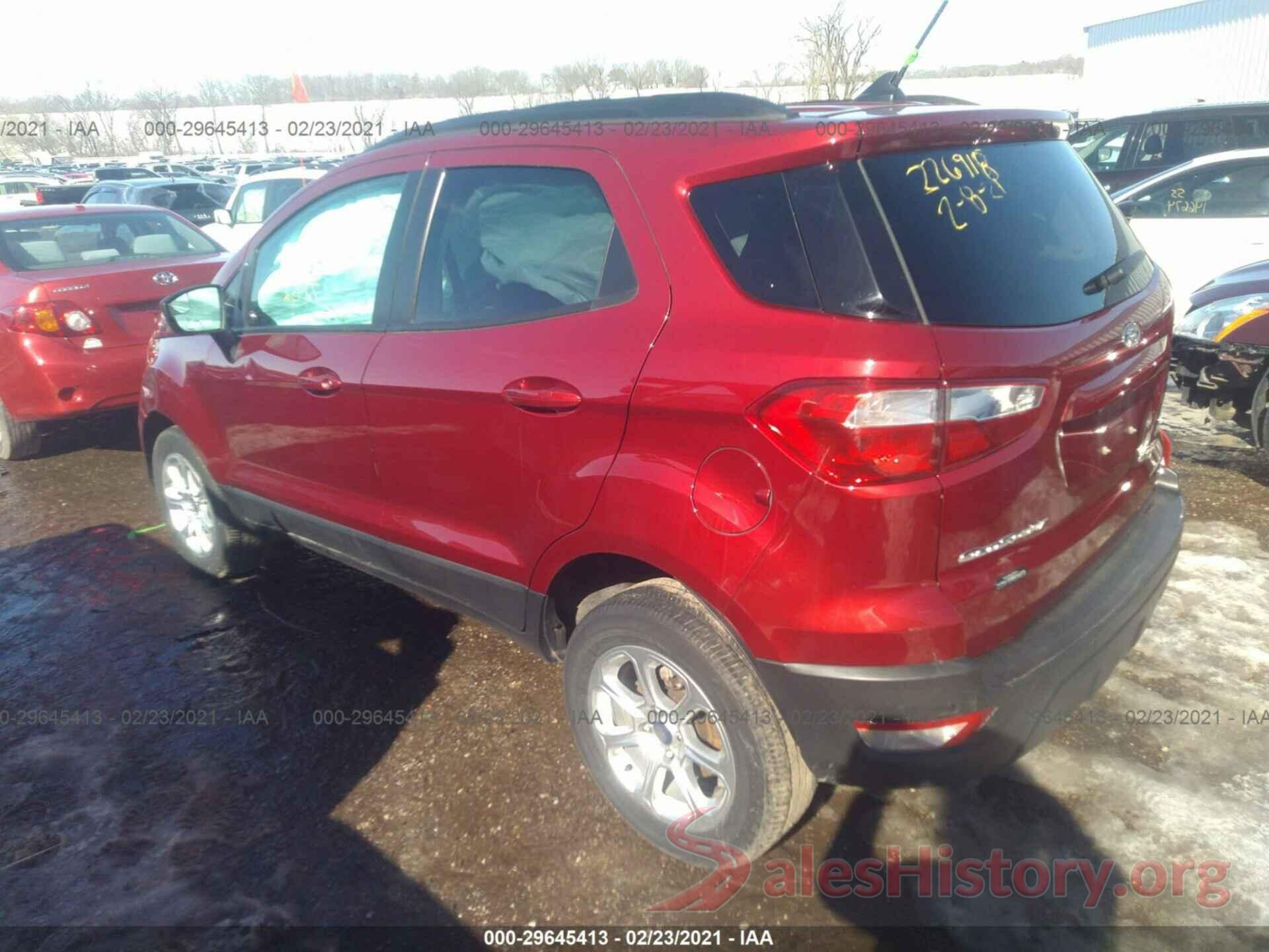 MAJ6P1UL8JC226910 2018 FORD ECOSPORT