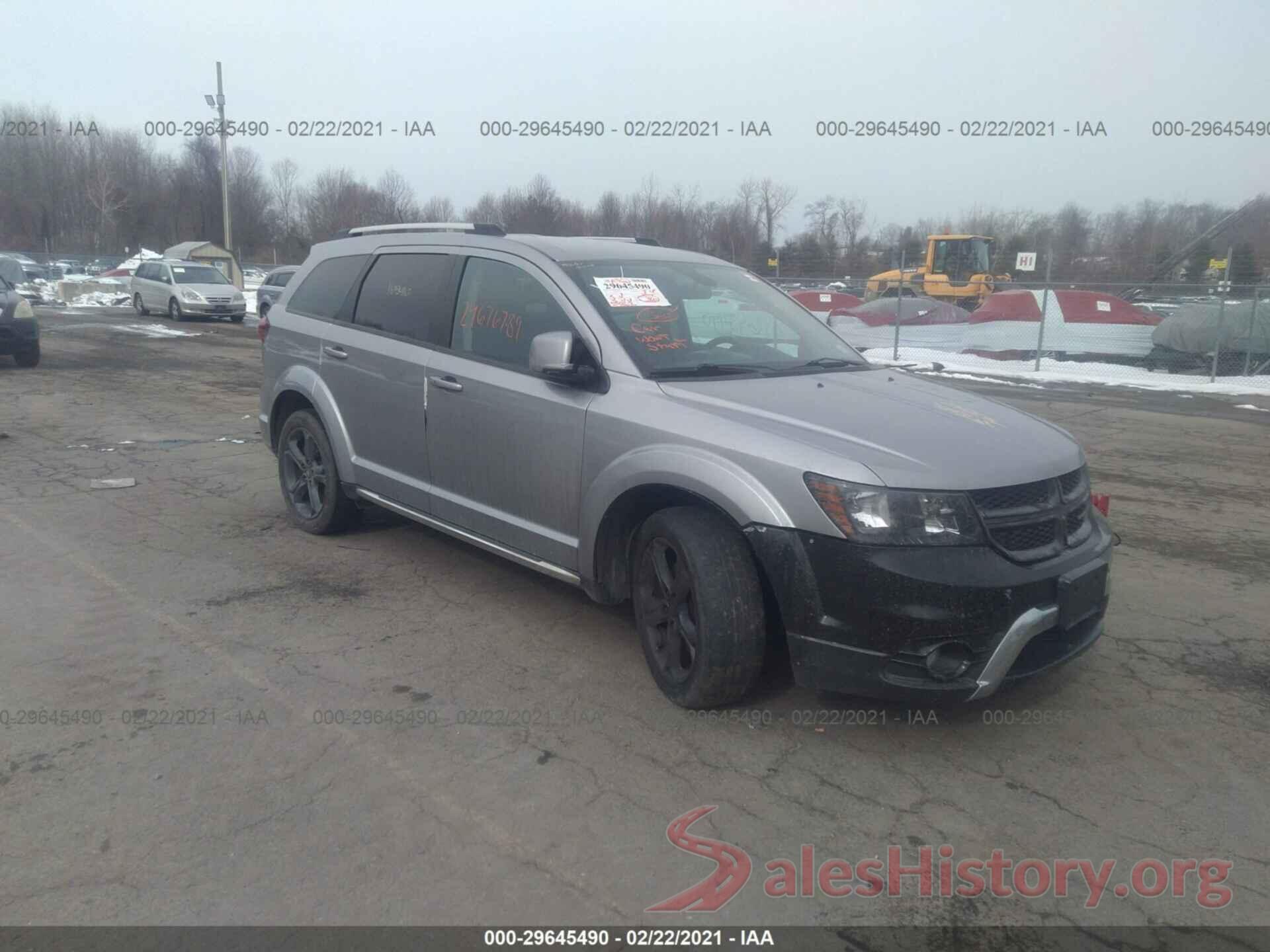 3C4PDDGG2JT371596 2018 DODGE JOURNEY