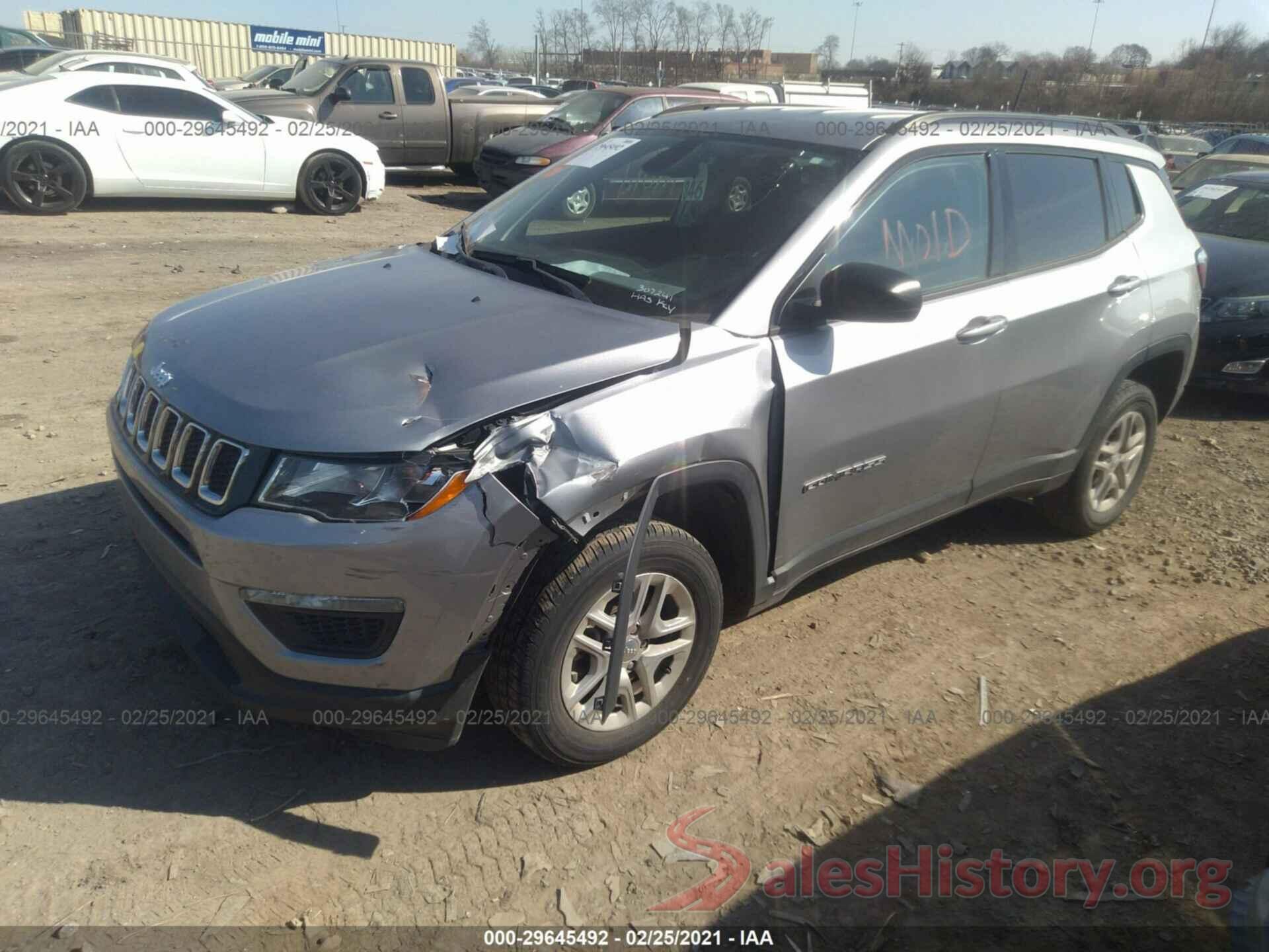 3C4NJDAB1JT307241 2018 JEEP COMPASS