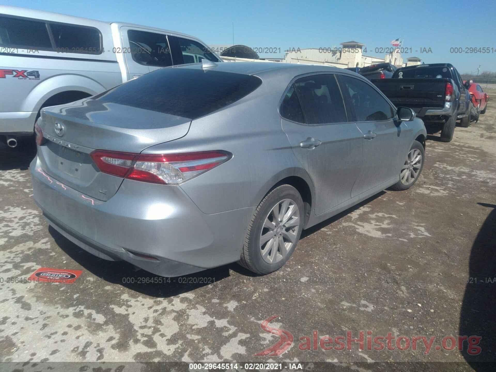 4T1B11HK3KU813311 2019 TOYOTA CAMRY