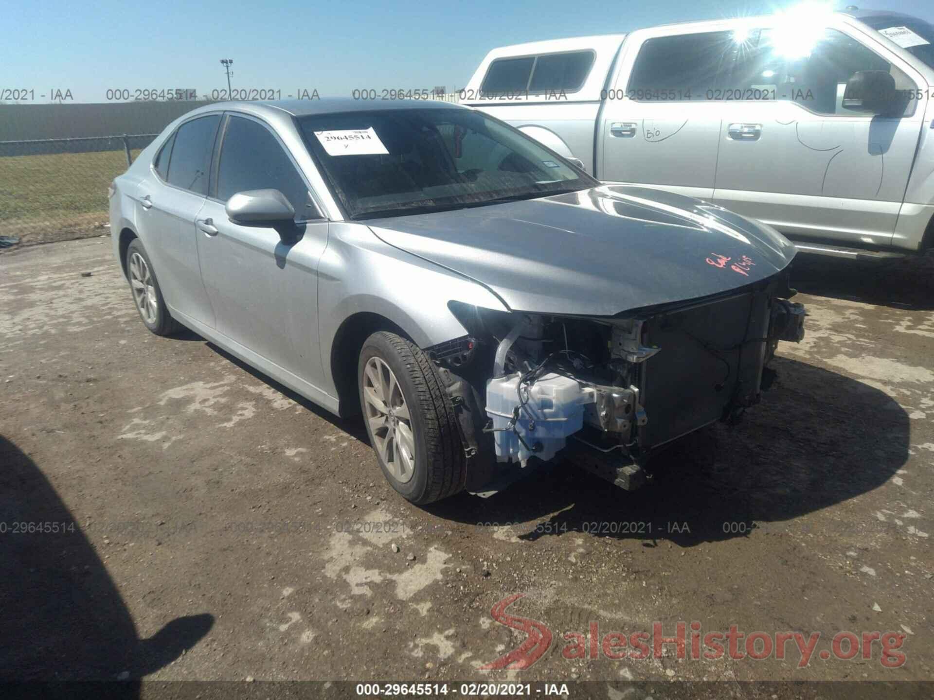 4T1B11HK3KU813311 2019 TOYOTA CAMRY