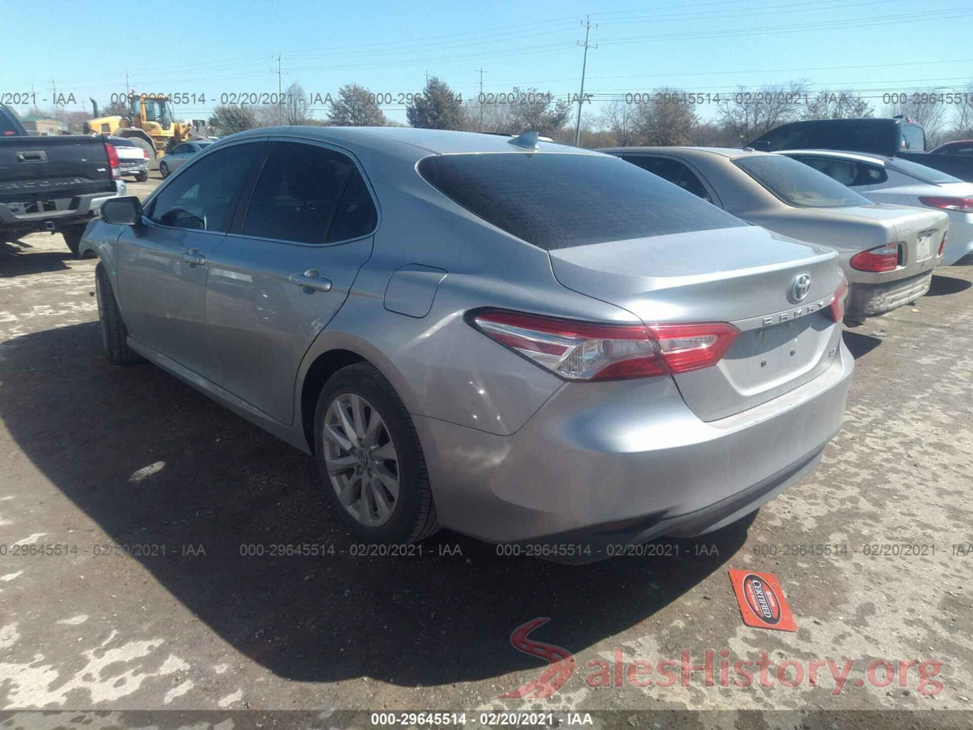 4T1B11HK3KU813311 2019 TOYOTA CAMRY