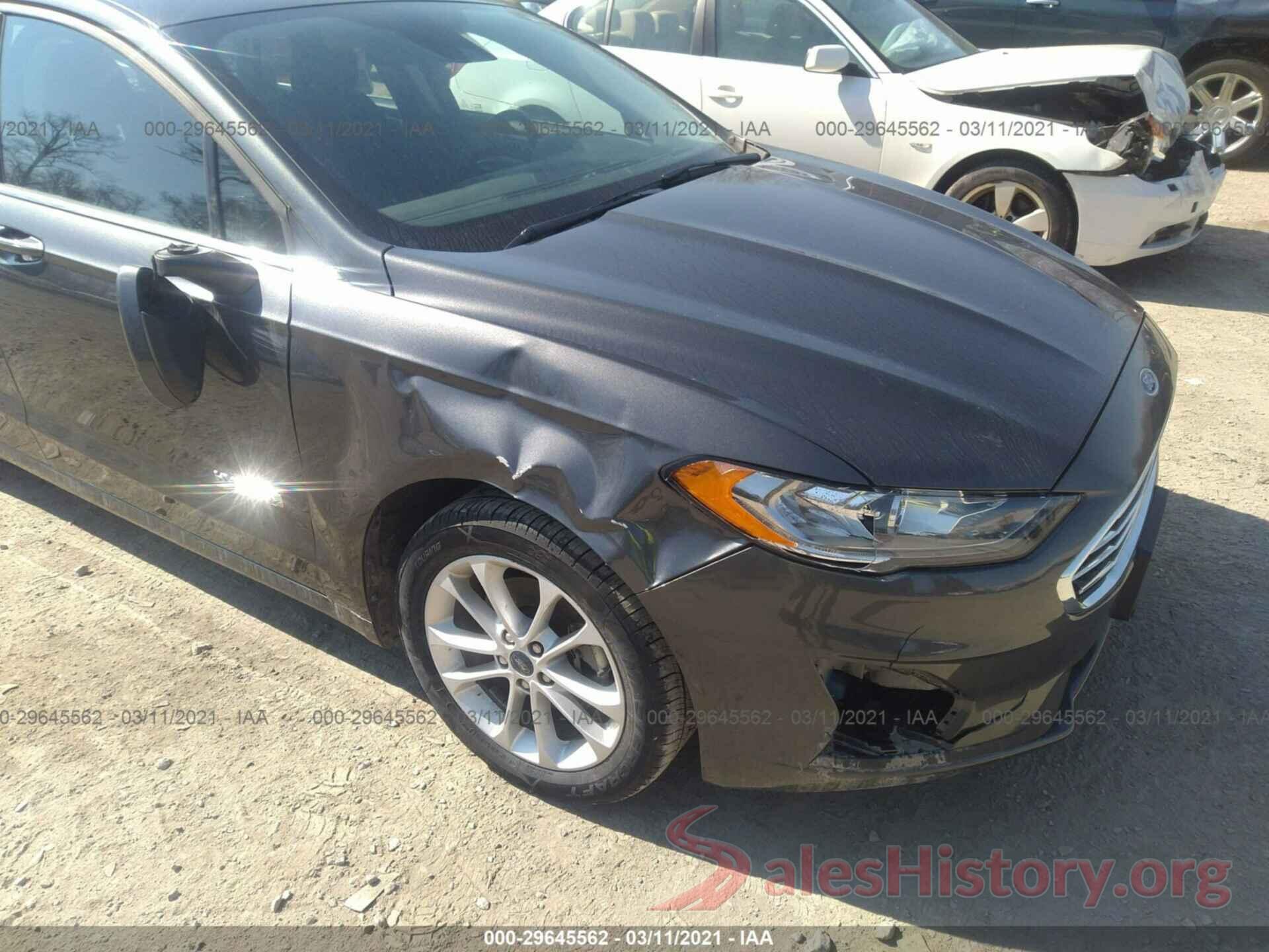 3FA6P0LU2KR266830 2019 FORD FUSION HYBRID