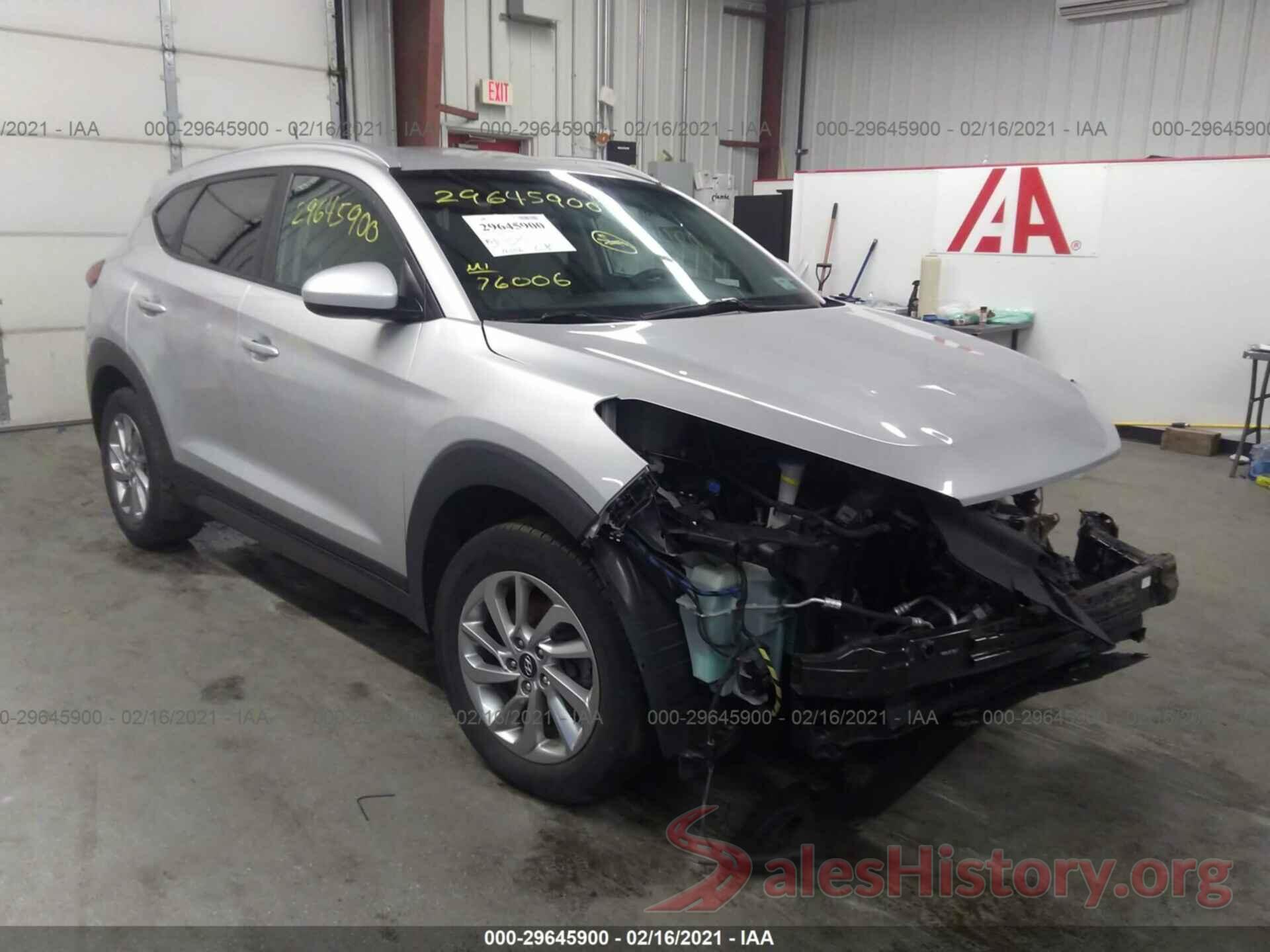 KM8J3CA49GU137855 2016 HYUNDAI TUCSON