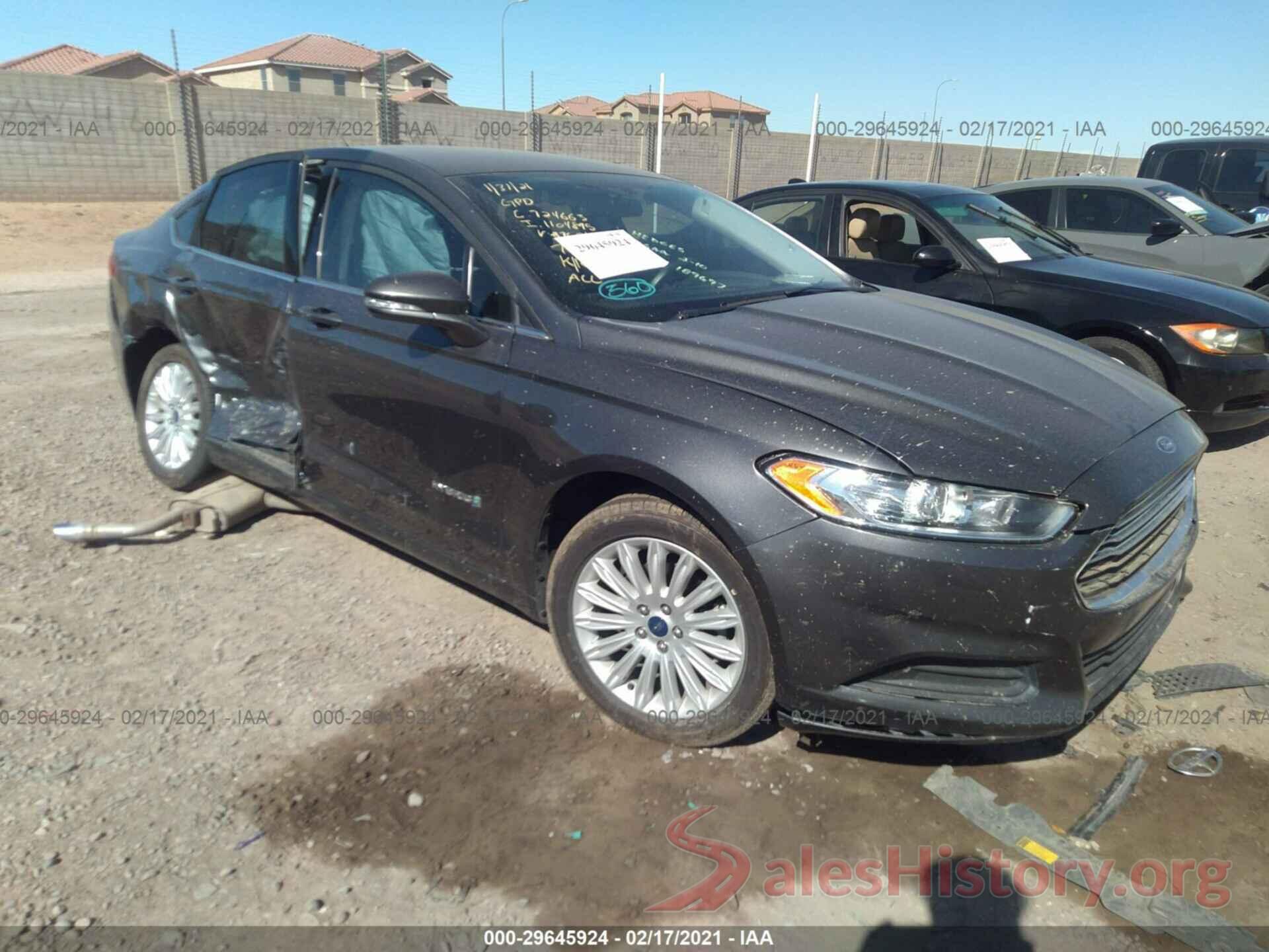 3FA6P0LU2GR397621 2016 FORD FUSION