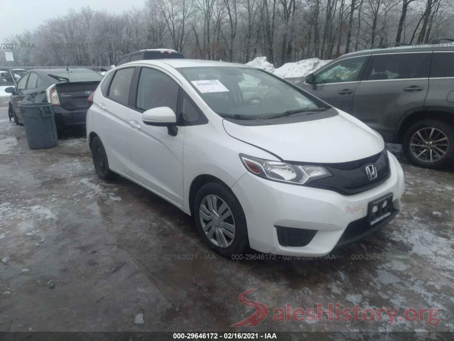 JHMGK5H56GX038953 2016 HONDA FIT