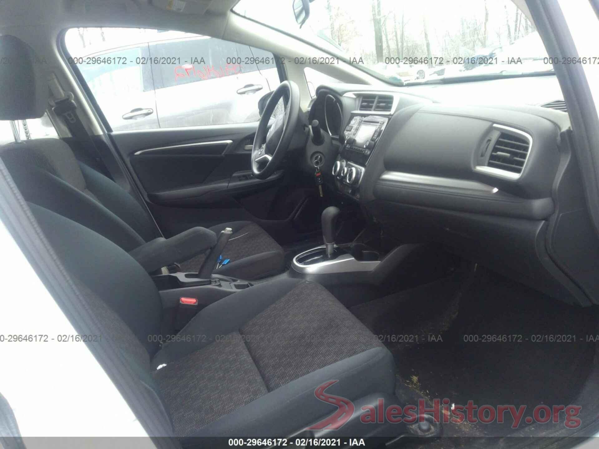 JHMGK5H56GX038953 2016 HONDA FIT