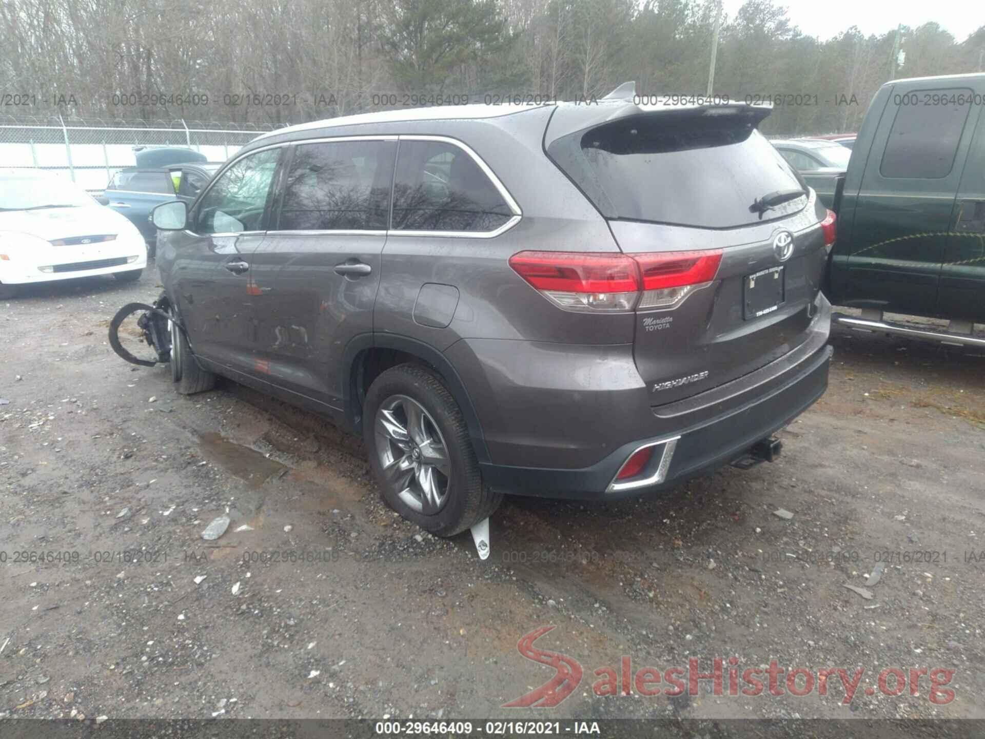 5TDYZRFH9HS195289 2017 TOYOTA HIGHLANDER