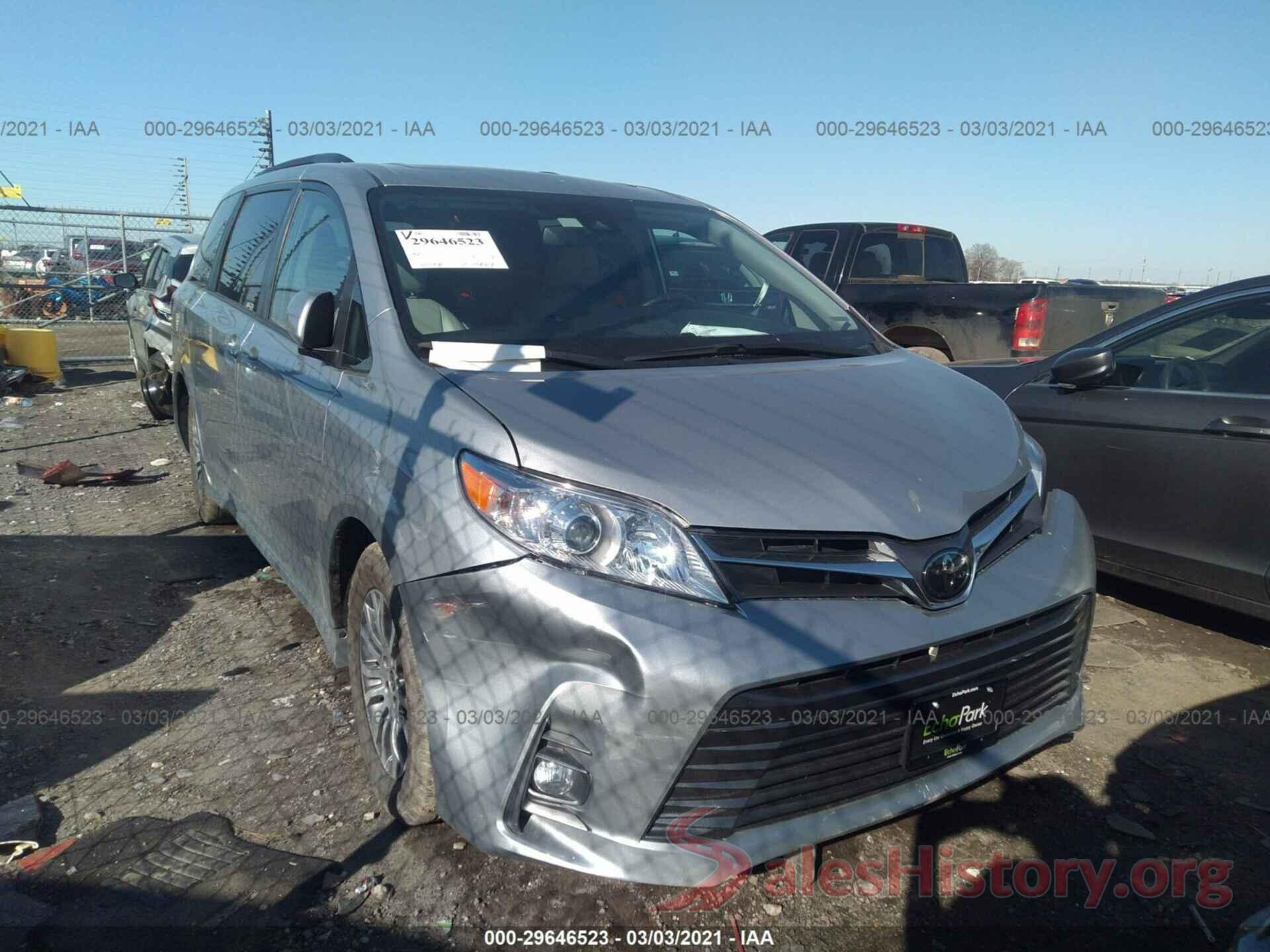 5TDYZ3DC5LS064762 2020 TOYOTA SIENNA