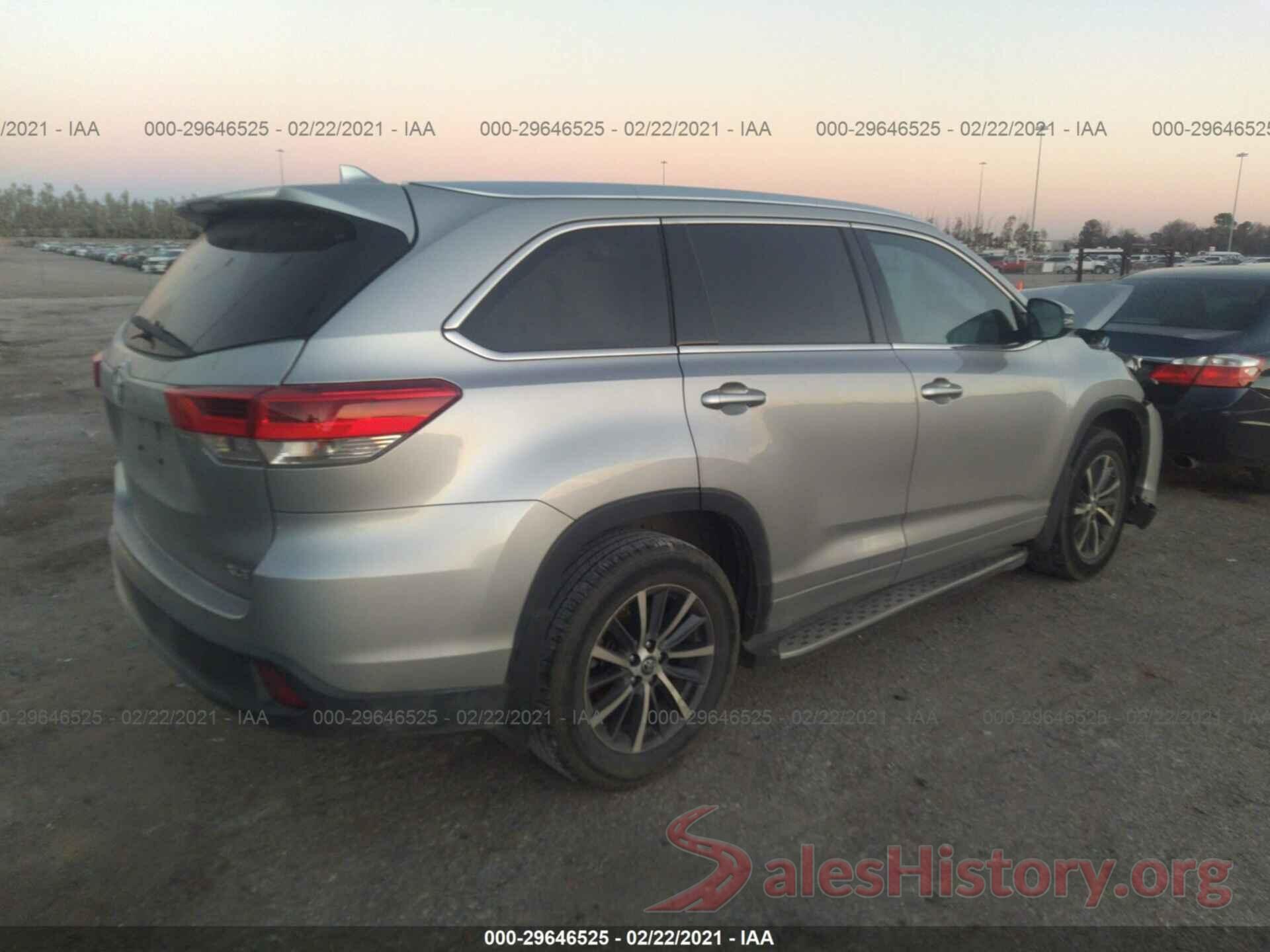 5TDKZRFHXHS510929 2017 TOYOTA HIGHLANDER