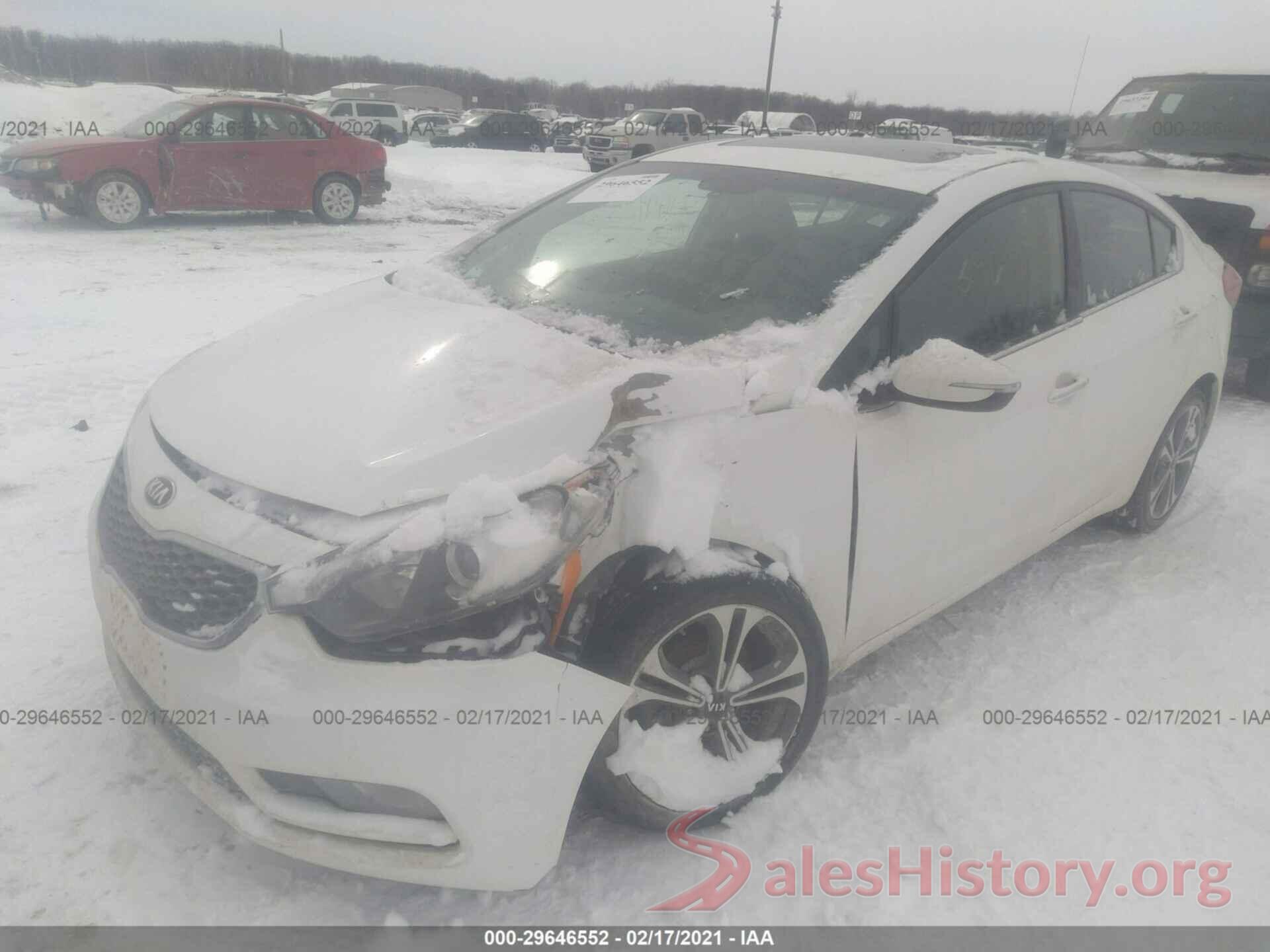 KNAFZ4A85G5549800 2016 KIA FORTE