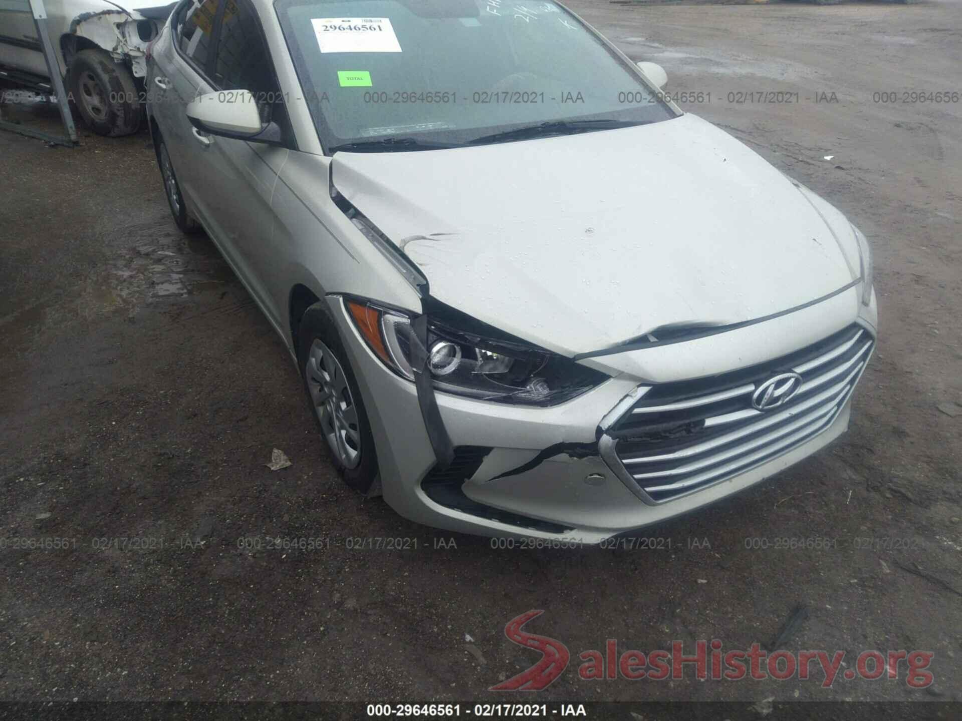 KMHD74LF7JU611914 2018 HYUNDAI ELANTRA