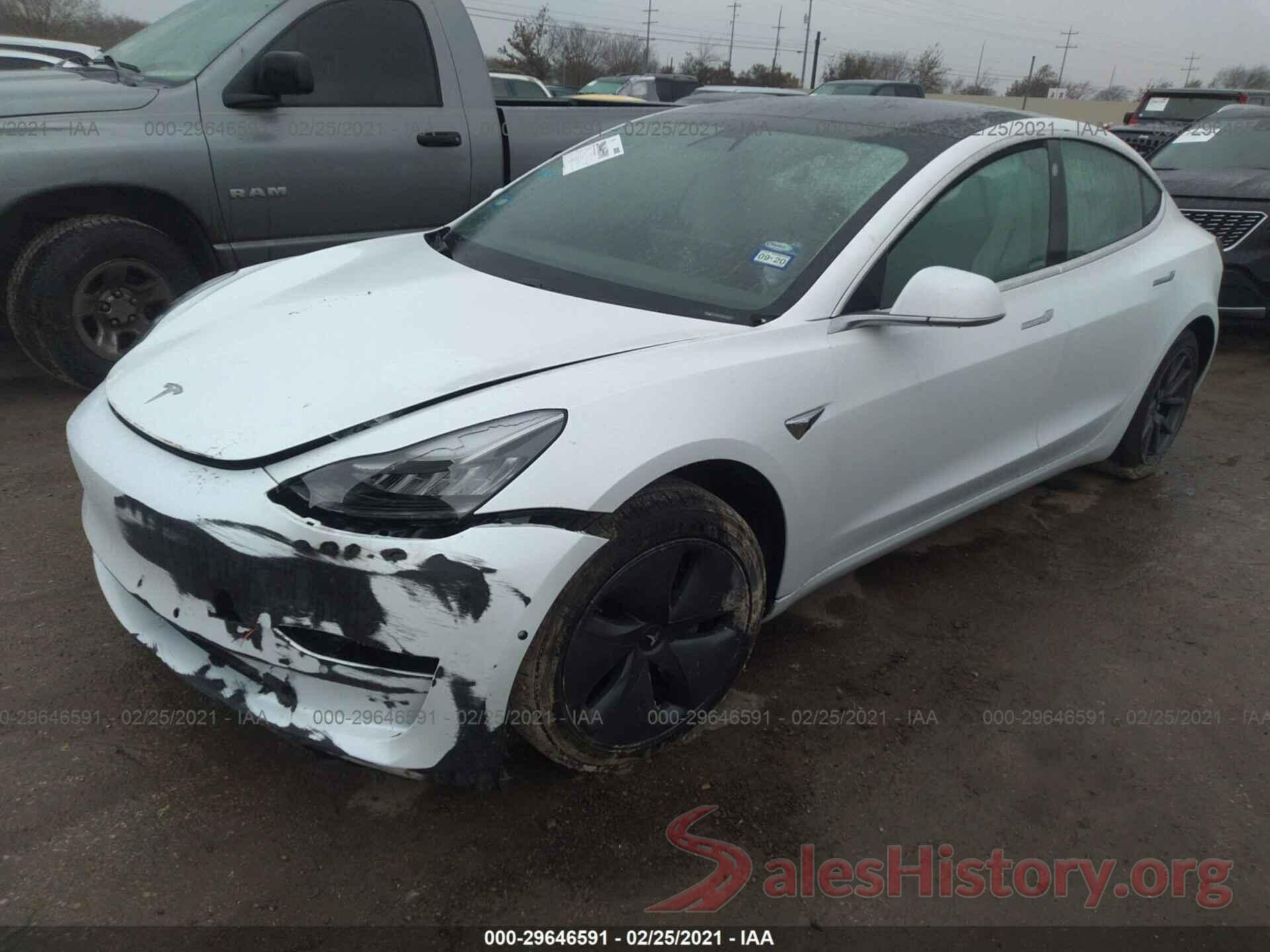 5YJ3E1EA0KF483287 2019 TESLA MODEL 3