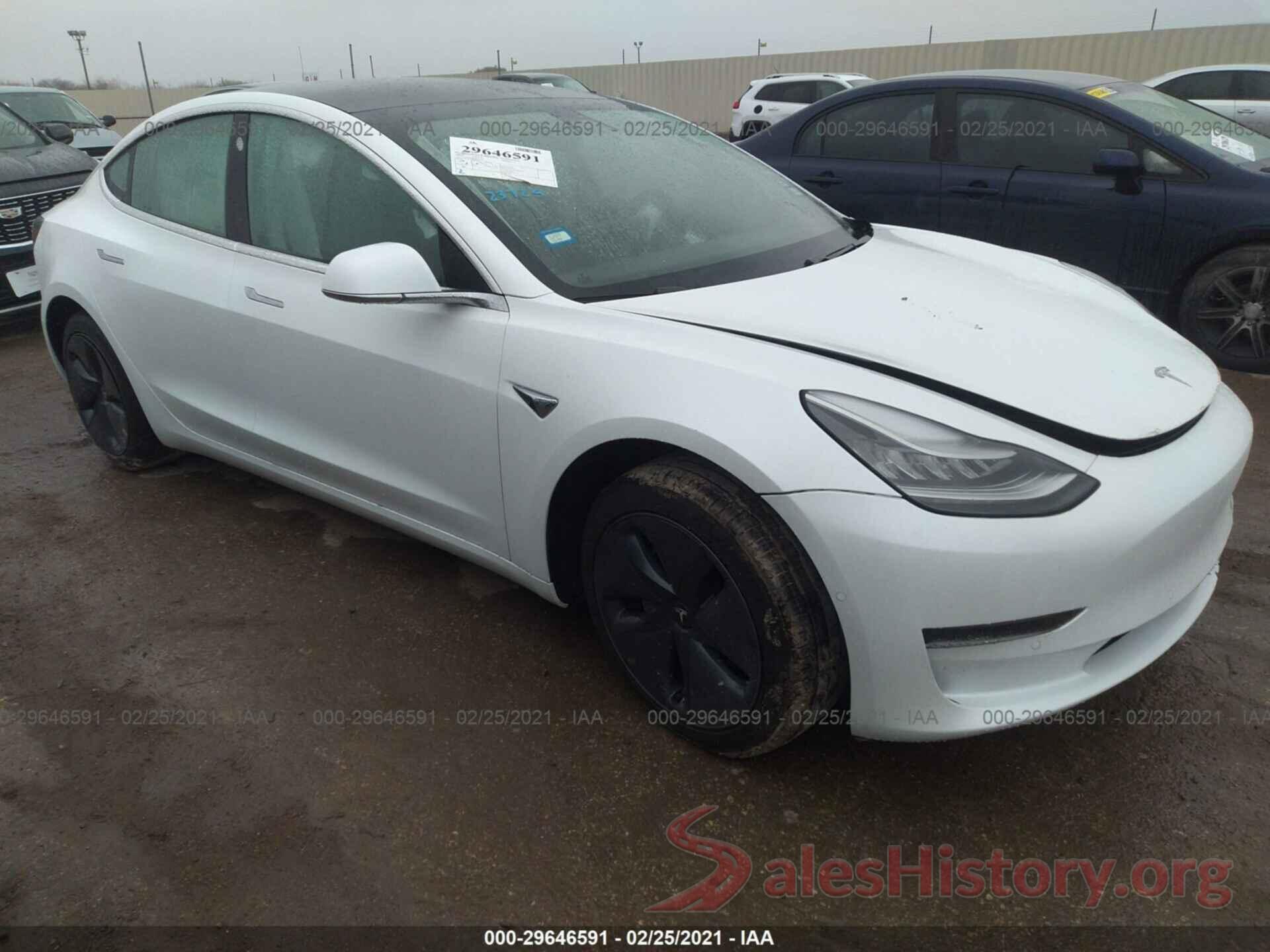 5YJ3E1EA0KF483287 2019 TESLA MODEL 3