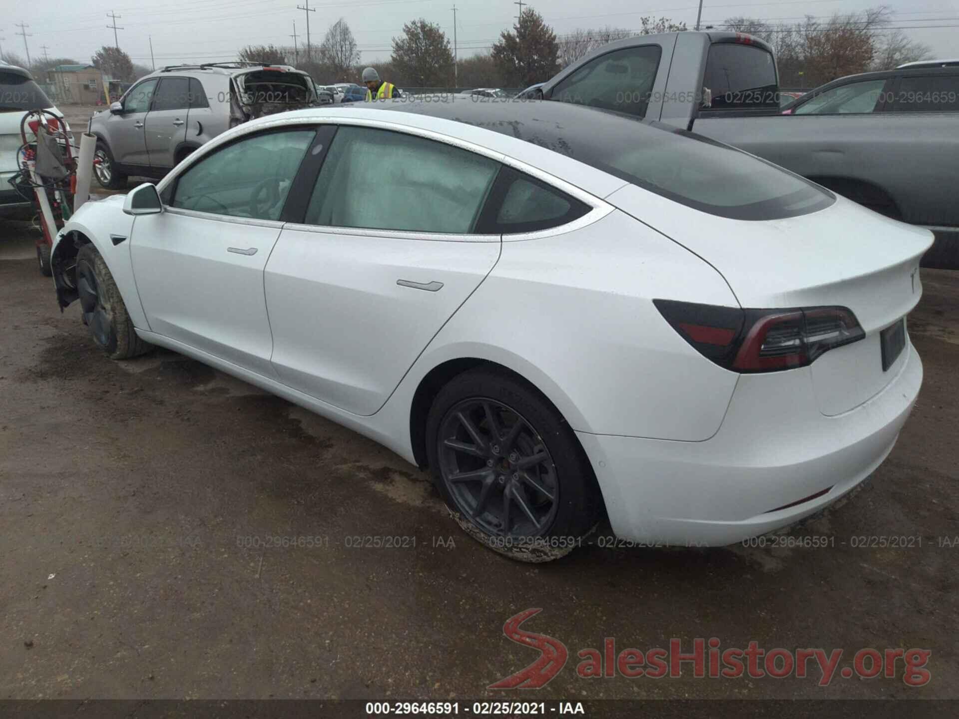 5YJ3E1EA0KF483287 2019 TESLA MODEL 3