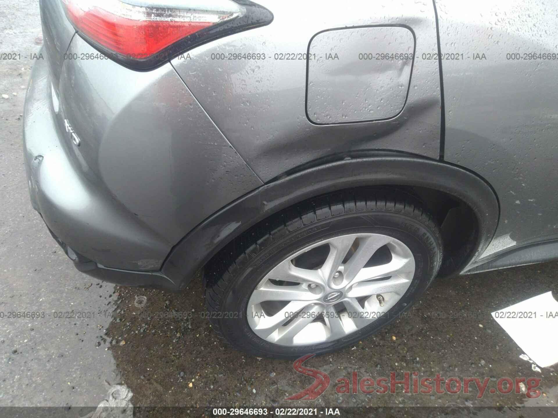 JN8AF5MVXGT654913 2016 NISSAN JUKE