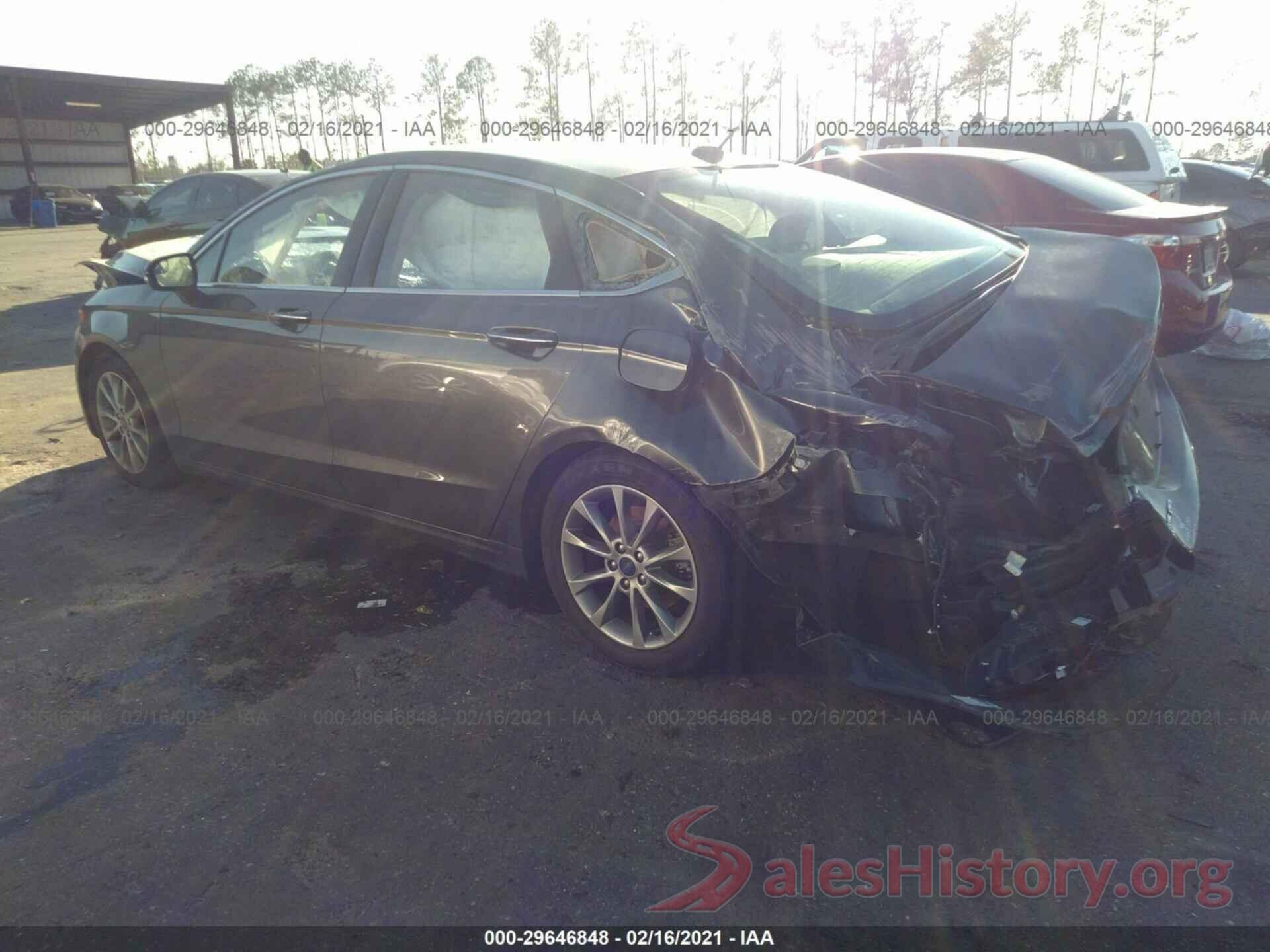 3FA6P0HDXHR161695 2017 FORD FUSION