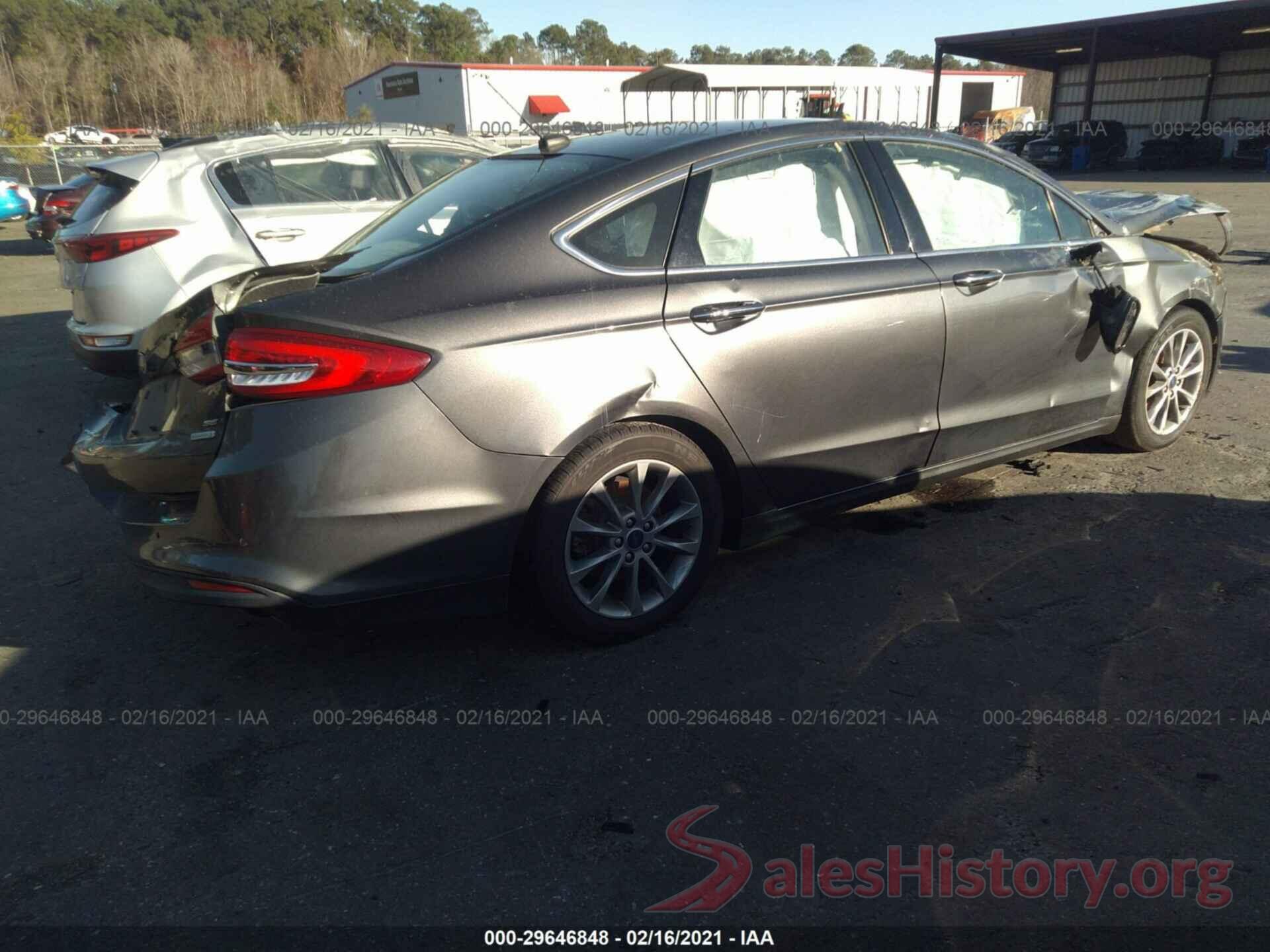 3FA6P0HDXHR161695 2017 FORD FUSION