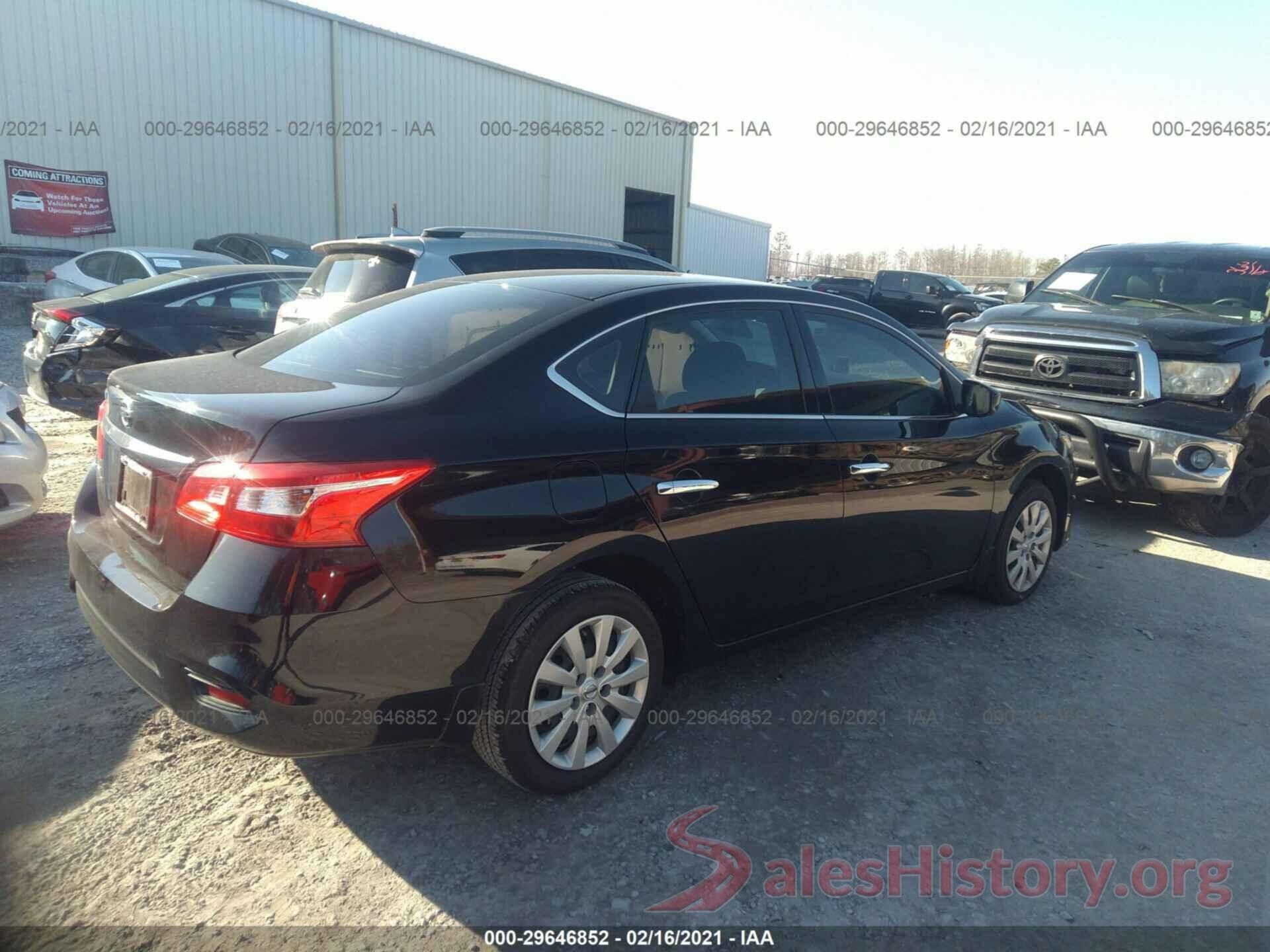 3N1AB7AP0KY380942 2019 NISSAN SENTRA