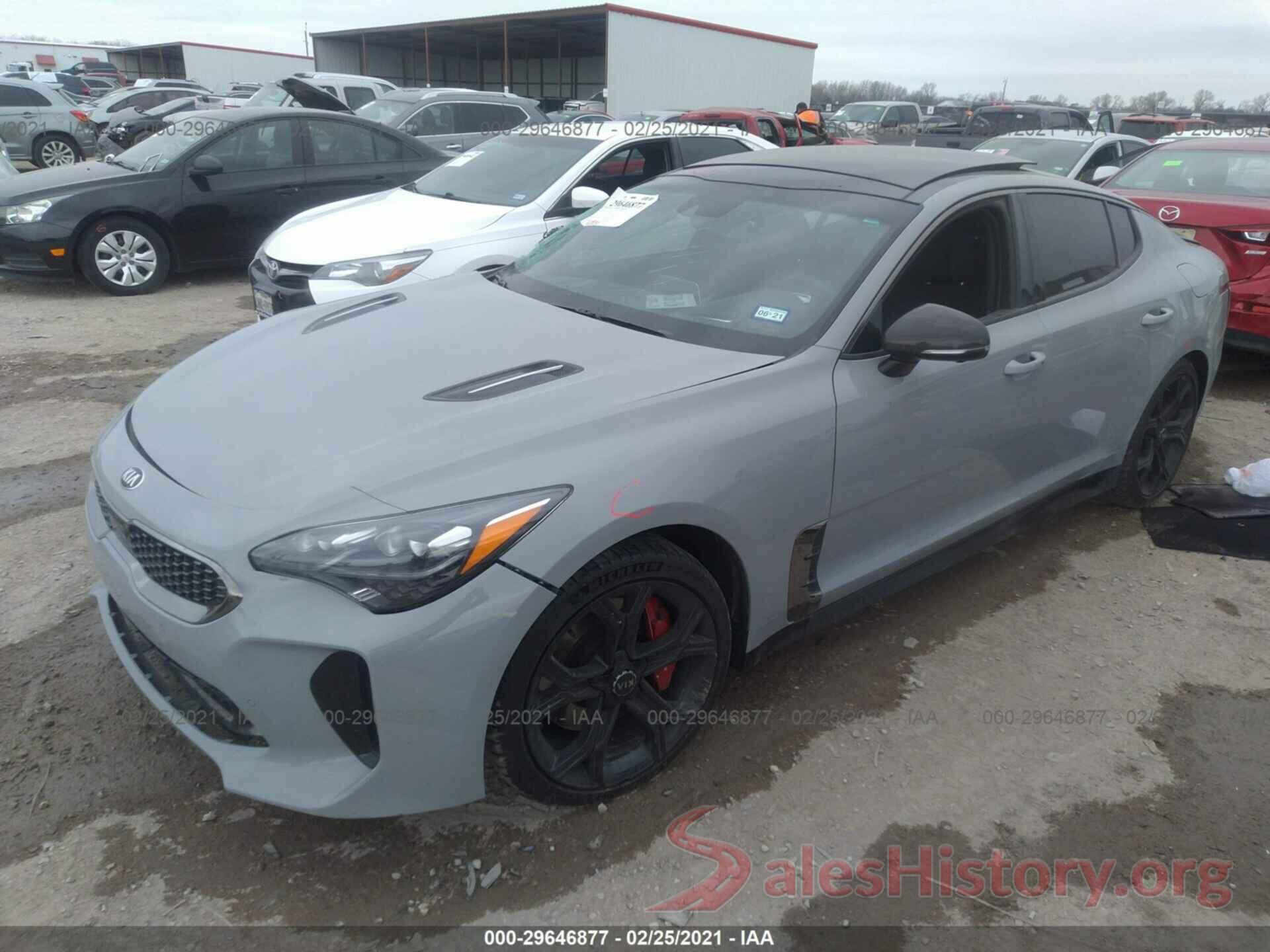 KNAE55LC8K6051558 2019 KIA STINGER