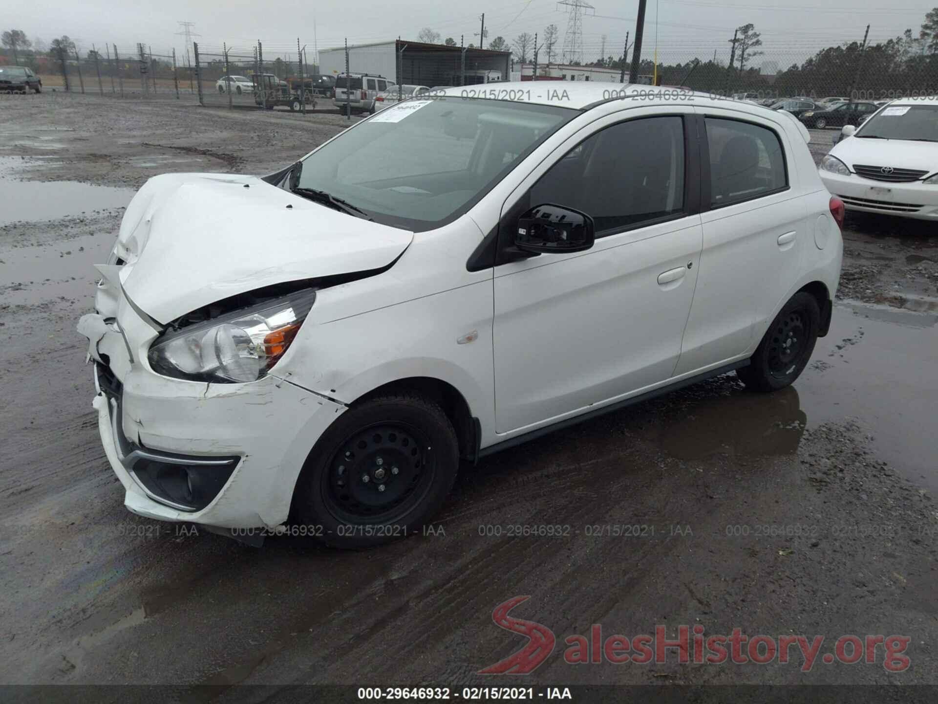 ML32A3HJ5KH006470 2019 MITSUBISHI MIRAGE