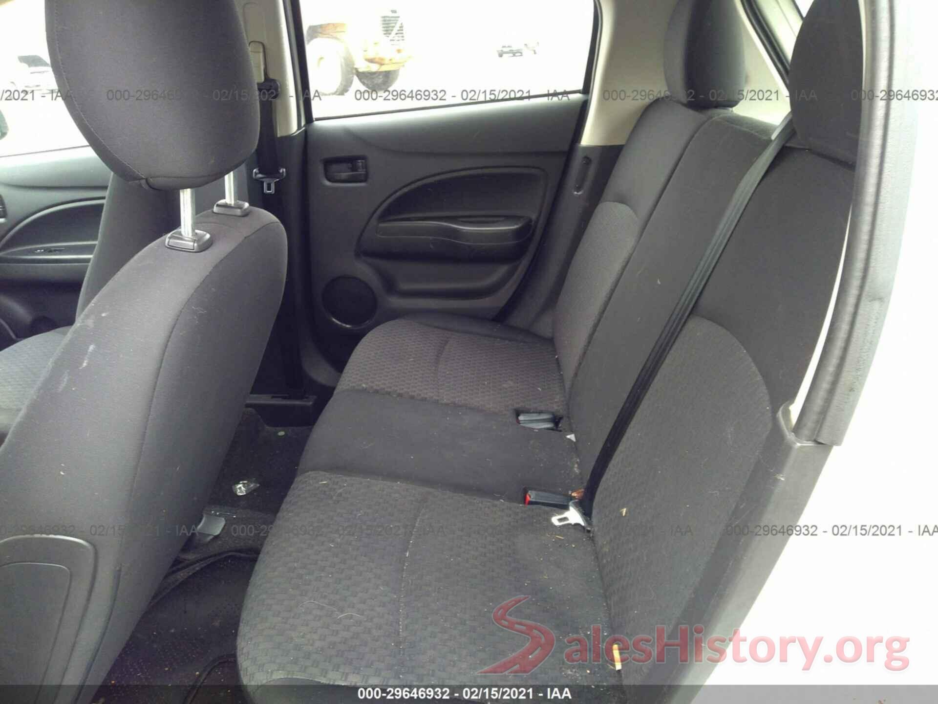 ML32A3HJ5KH006470 2019 MITSUBISHI MIRAGE