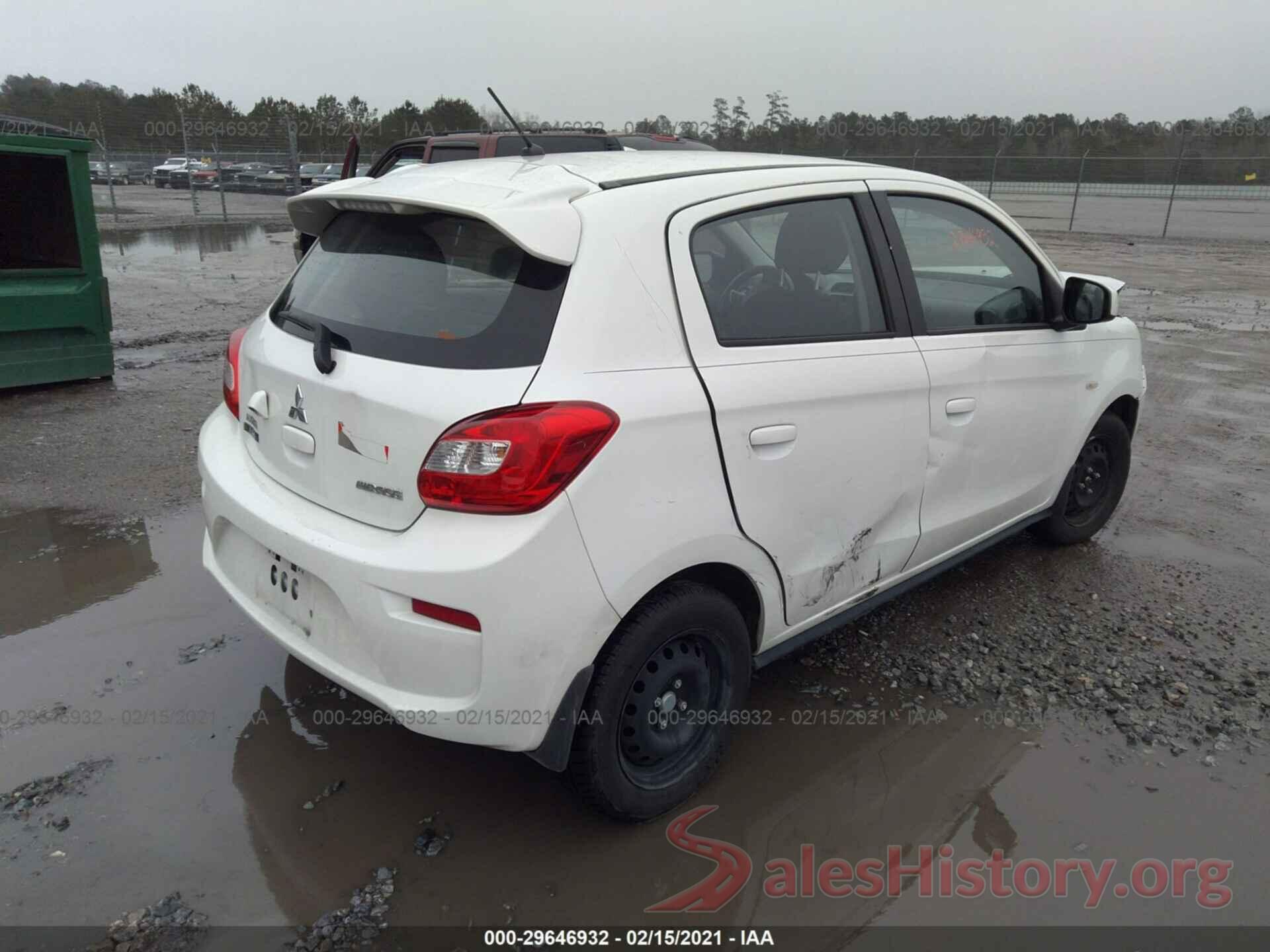 ML32A3HJ5KH006470 2019 MITSUBISHI MIRAGE