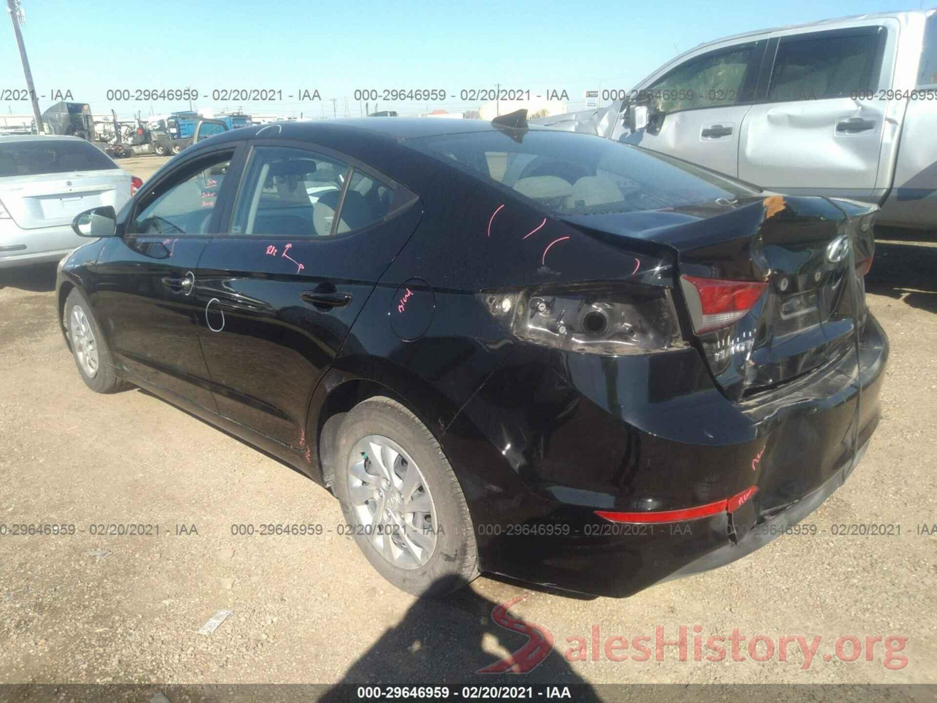 KMHD74LF1HU183008 2017 HYUNDAI ELANTRA