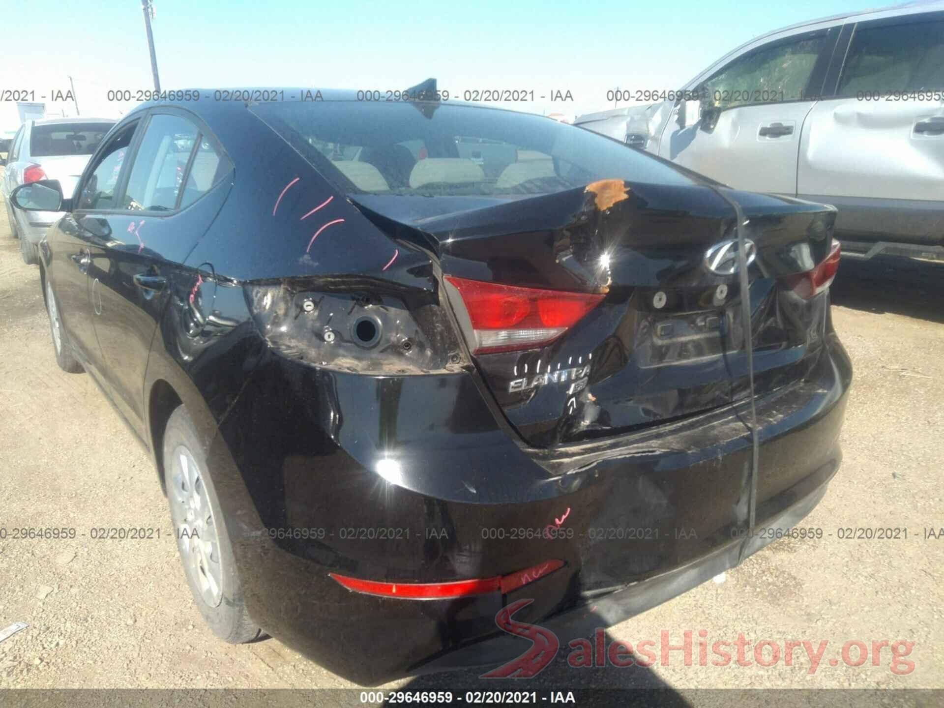 KMHD74LF1HU183008 2017 HYUNDAI ELANTRA