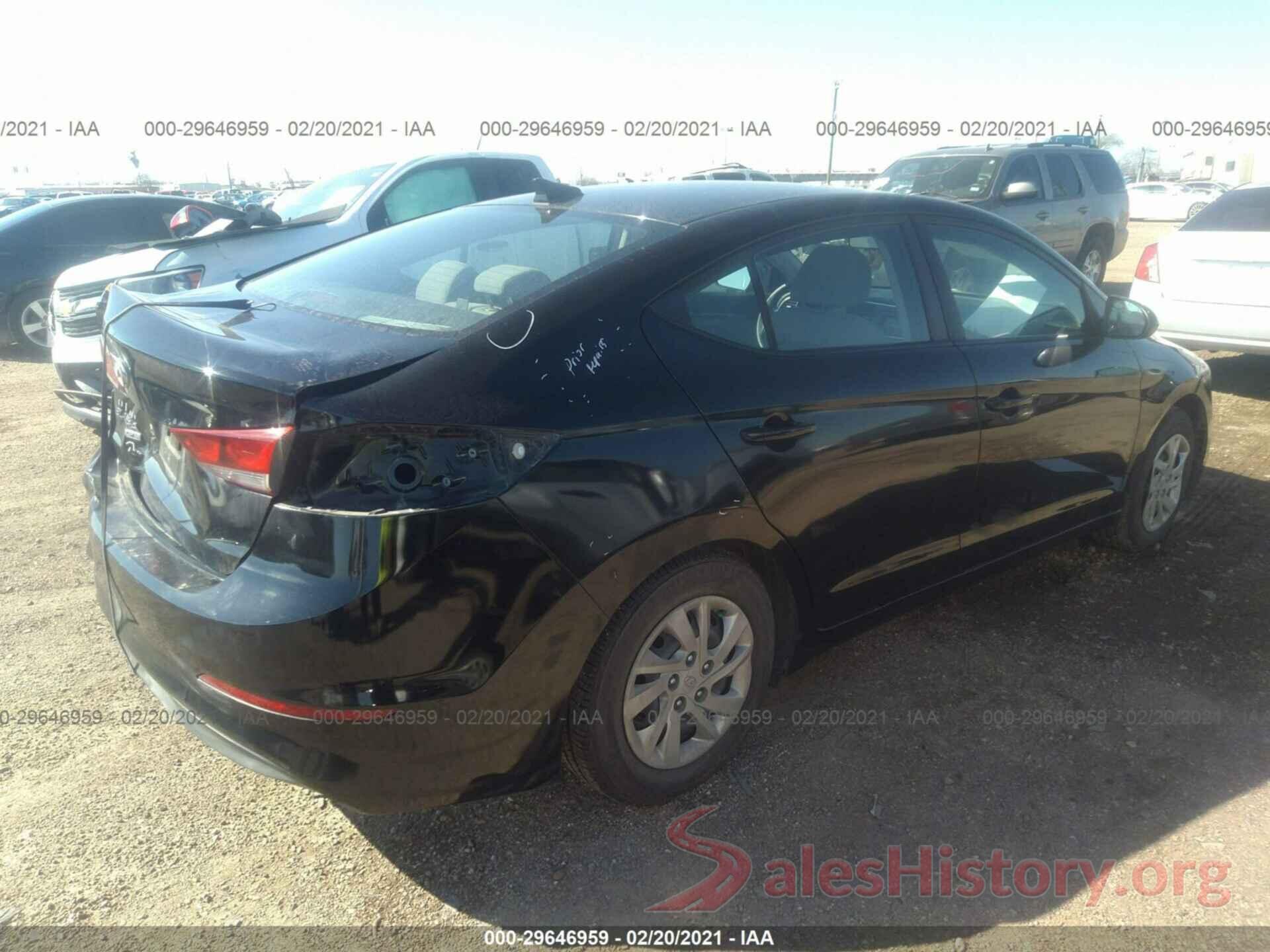 KMHD74LF1HU183008 2017 HYUNDAI ELANTRA