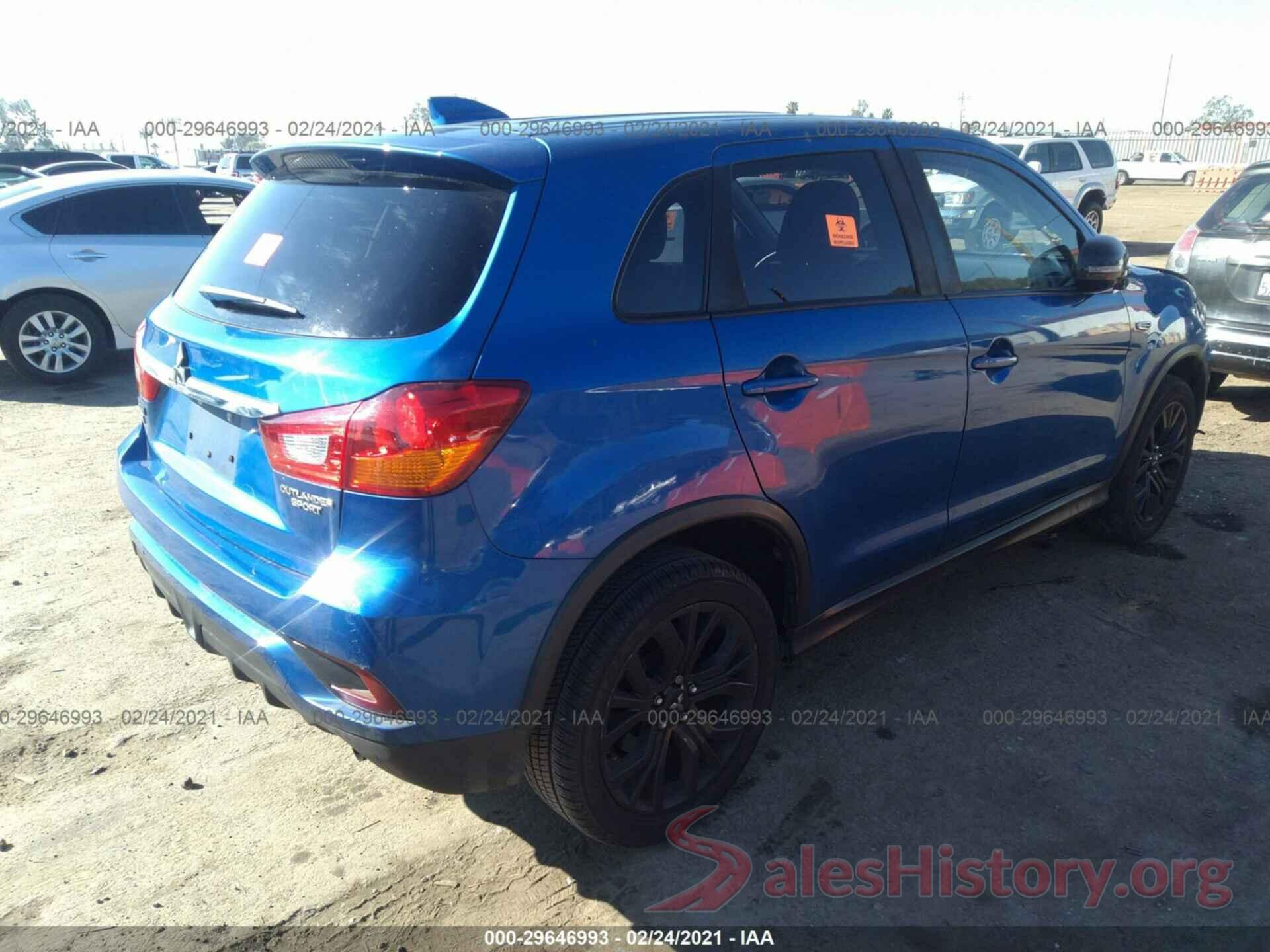 JA4AP3AU0JZ031453 2018 MITSUBISHI OUTLANDER SPORT