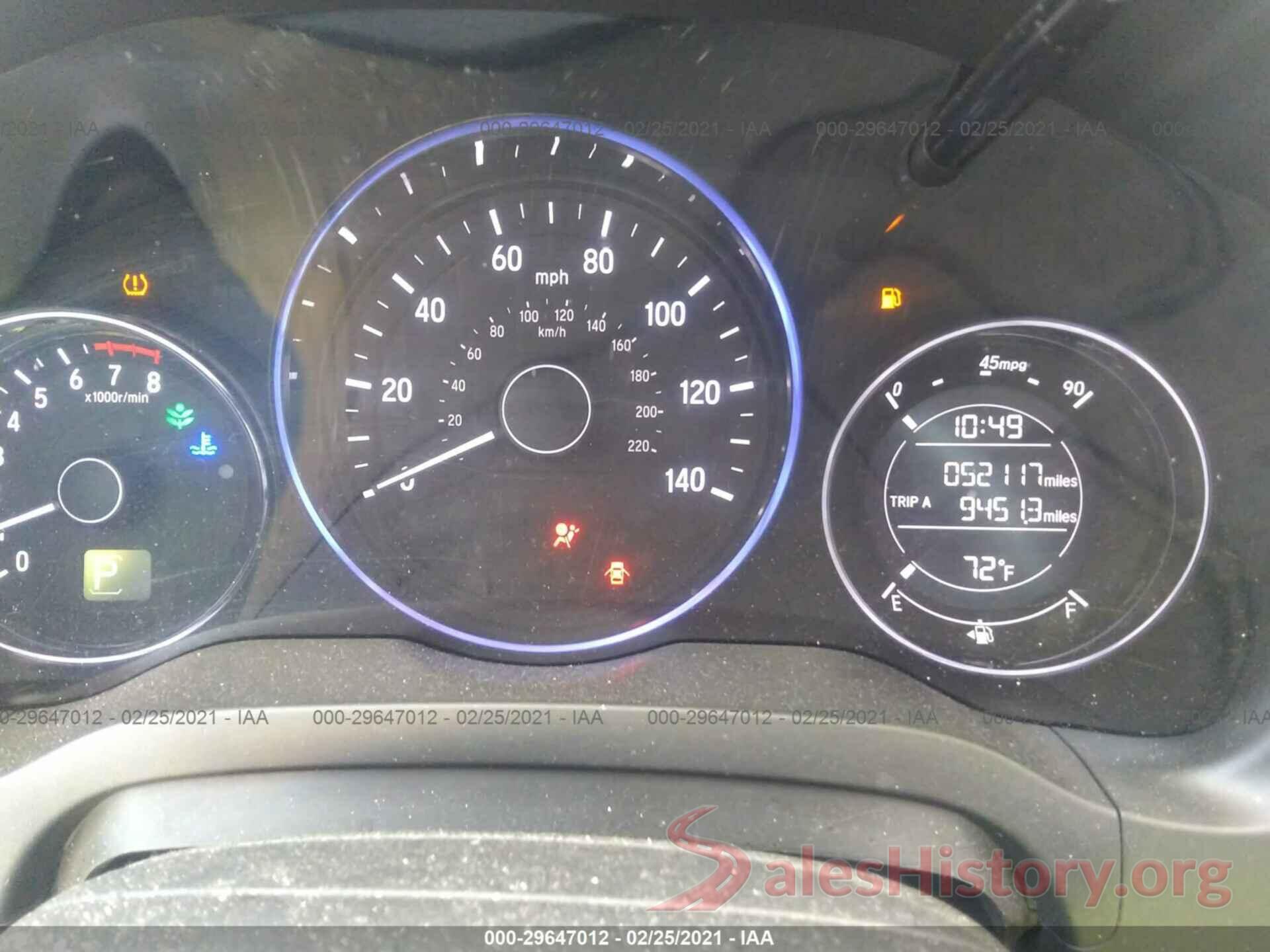 3CZRU5H76HM702661 2017 HONDA HR-V