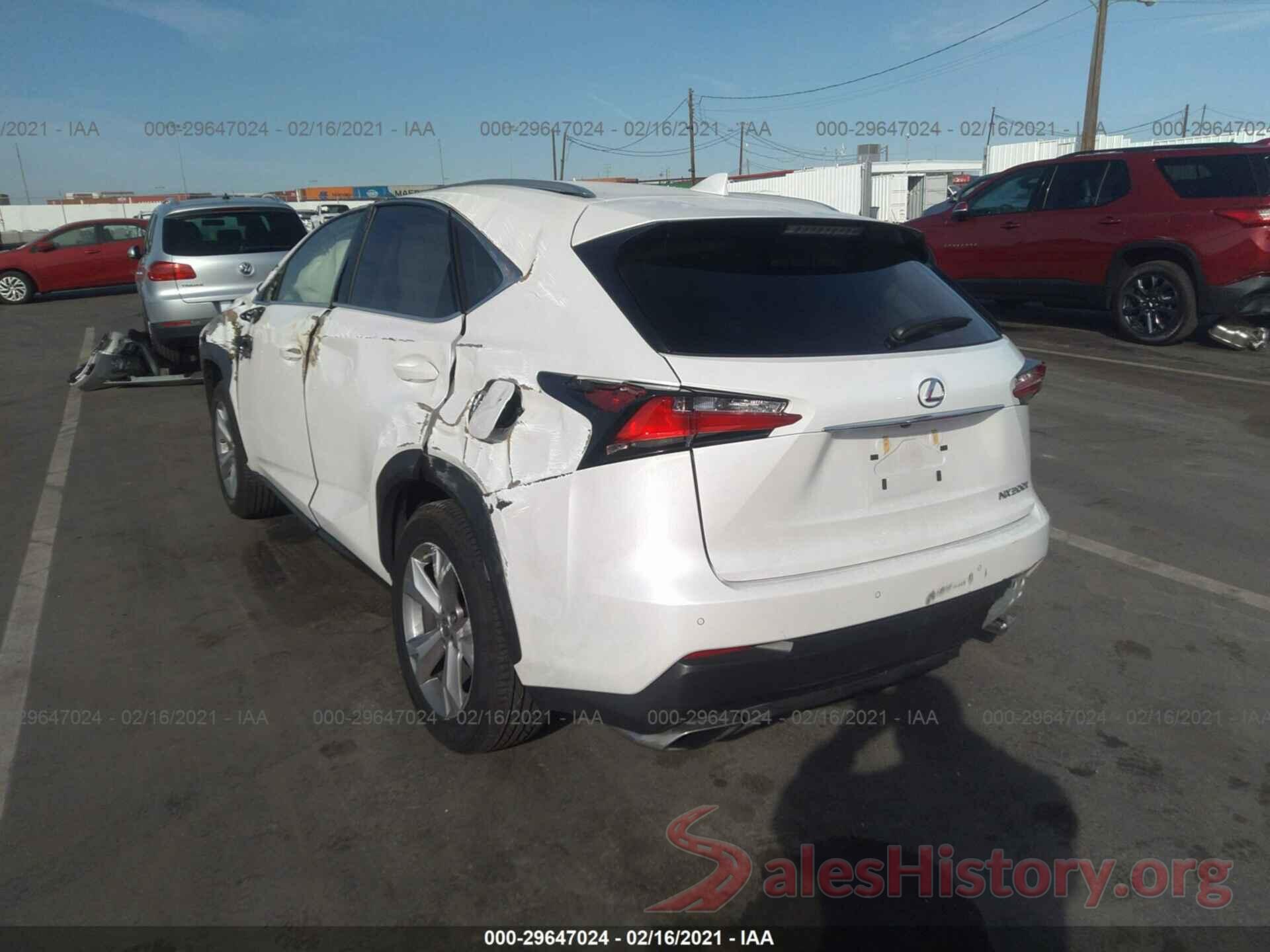 JTJYARBZ6H2083138 2017 LEXUS NX