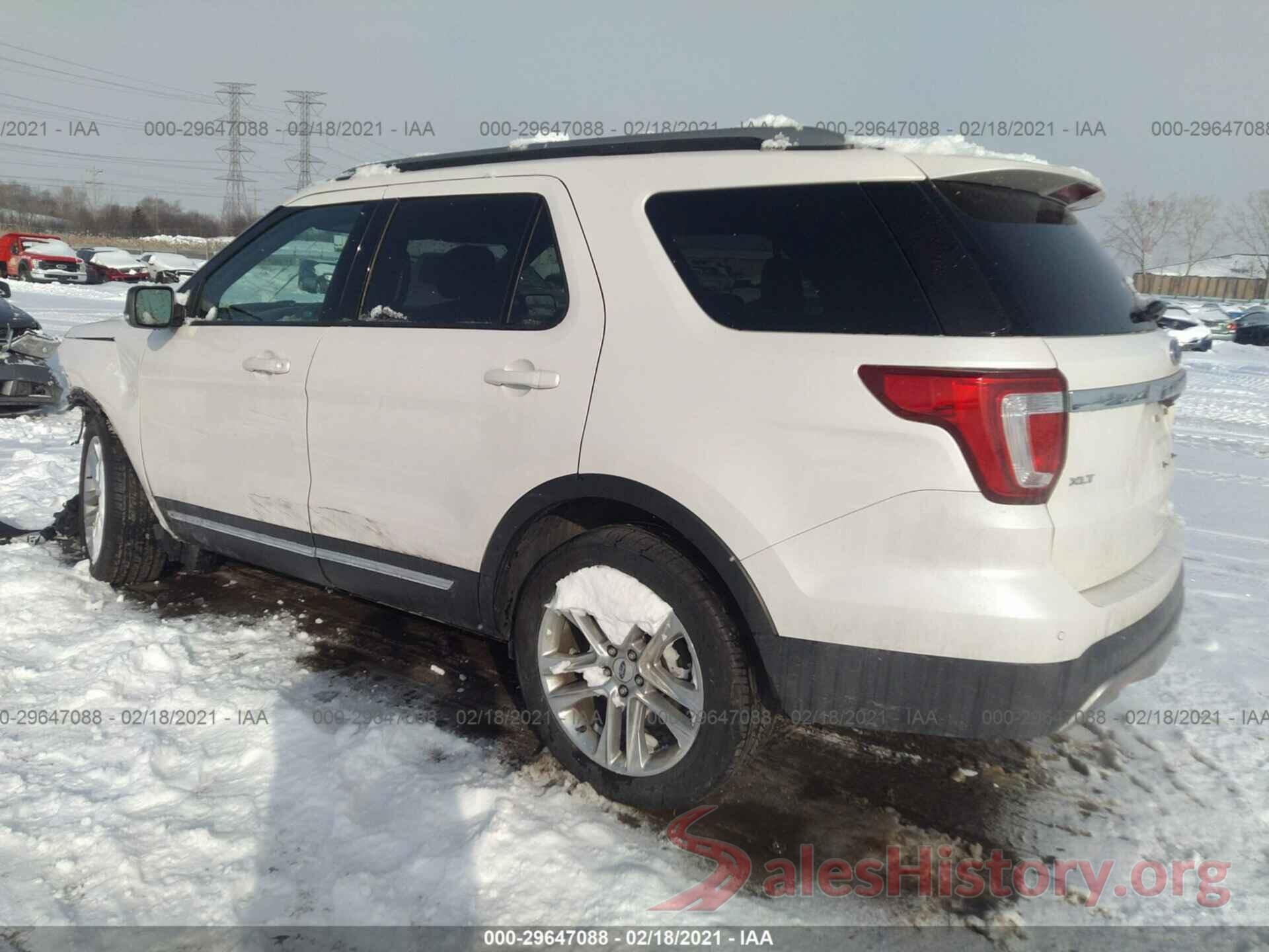 1FM5K8D89HGD36873 2017 FORD EXPLORER