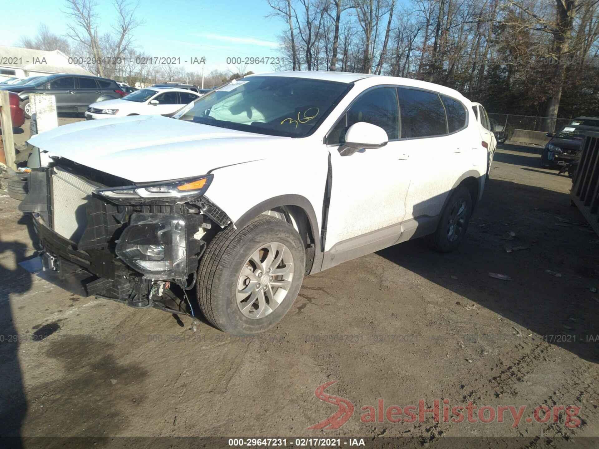 5NMS3CAD6LH152677 2020 HYUNDAI SANTA FE