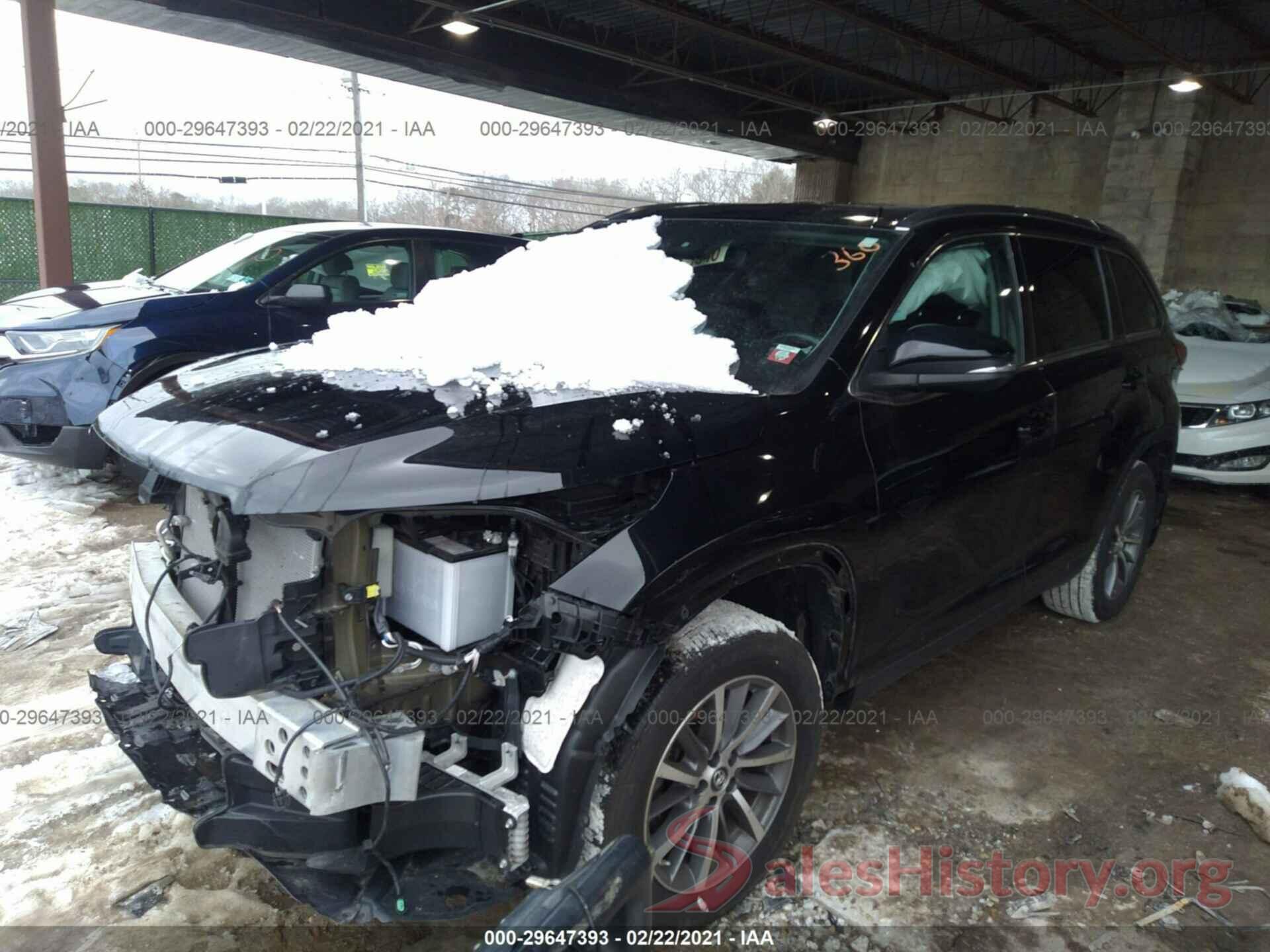 5TDJZRFH4KS590795 2019 TOYOTA HIGHLANDER