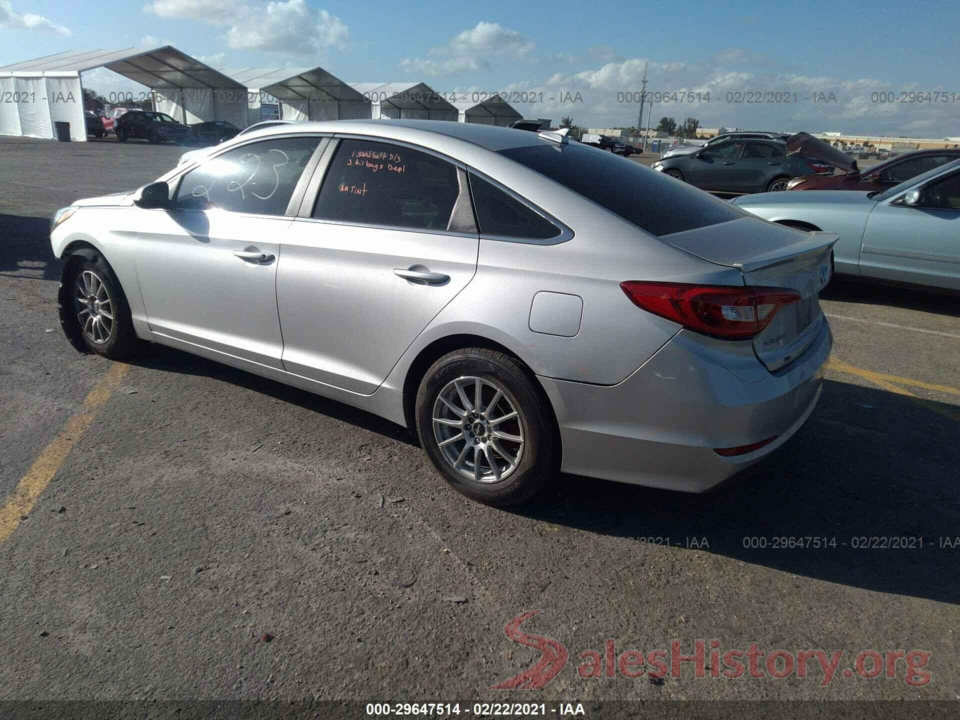 5NPE24AF0HH503990 2017 HYUNDAI SONATA