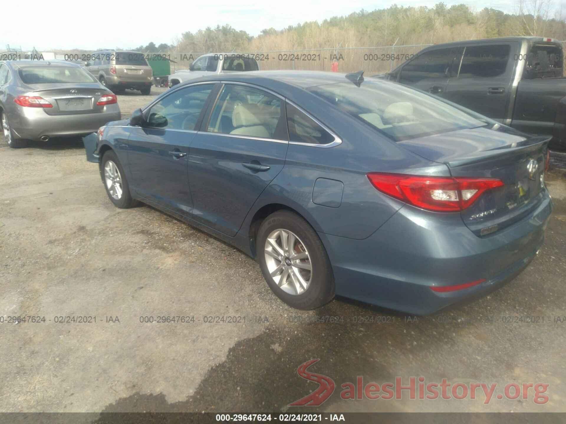 5NPE24AF8GH302966 2016 HYUNDAI SONATA