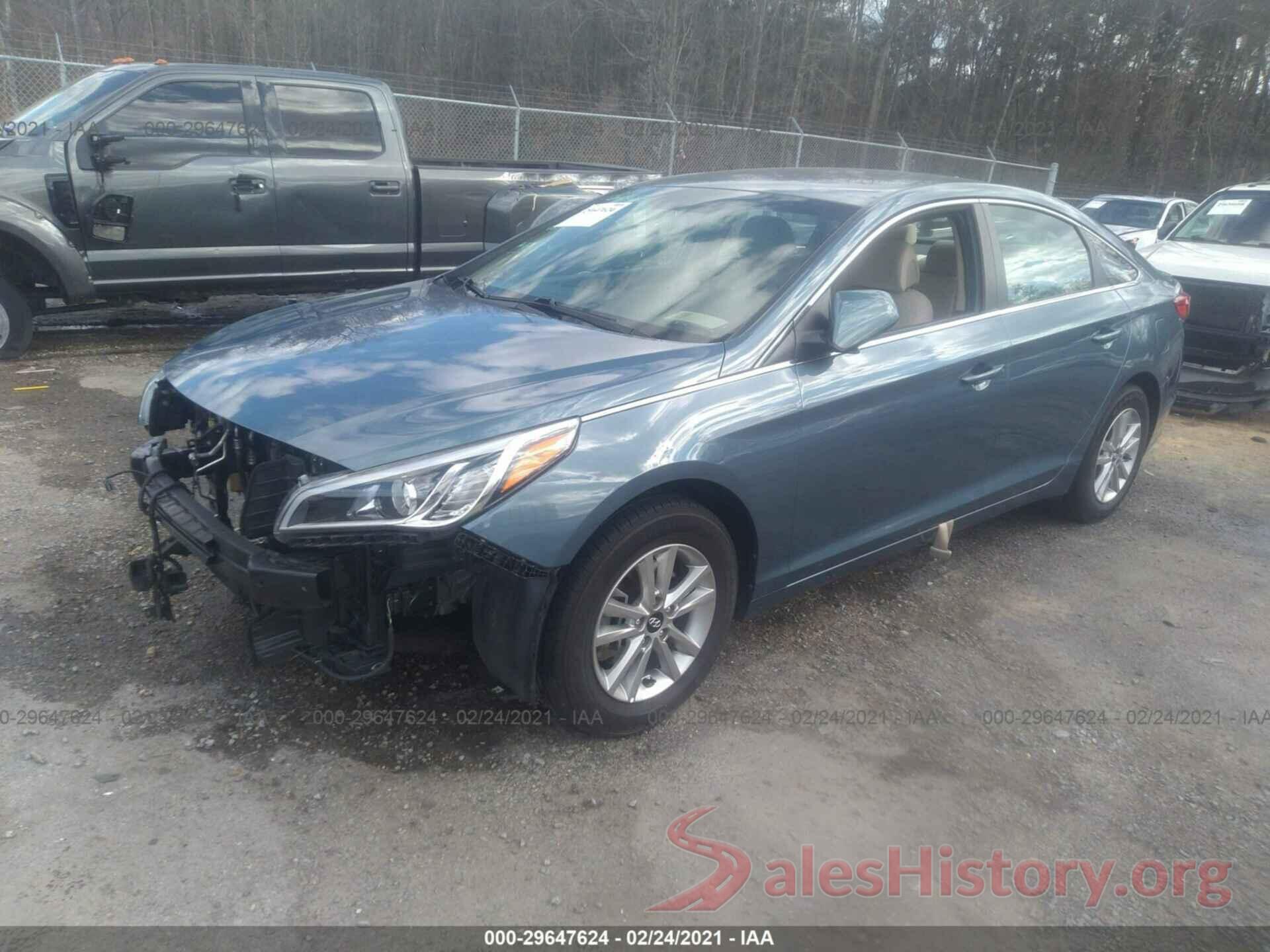 5NPE24AF8GH302966 2016 HYUNDAI SONATA