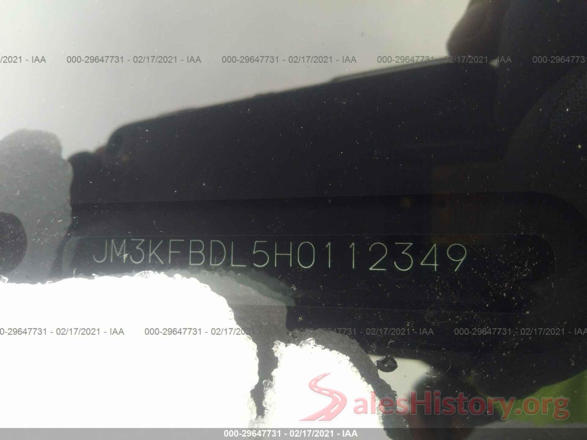 JM3KFBDL5H0112349 2017 MAZDA CX-5