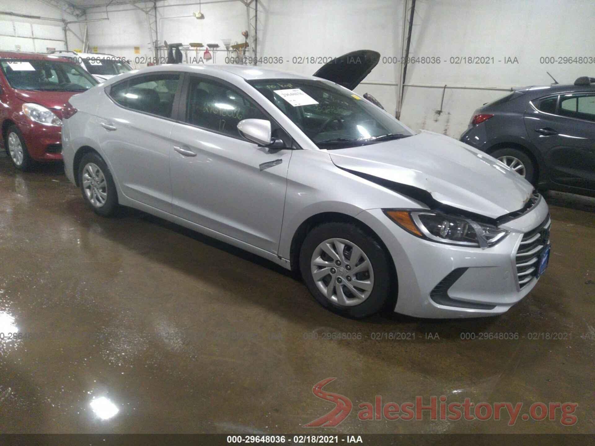 KMHD74LF9HU081102 2017 HYUNDAI ELANTRA