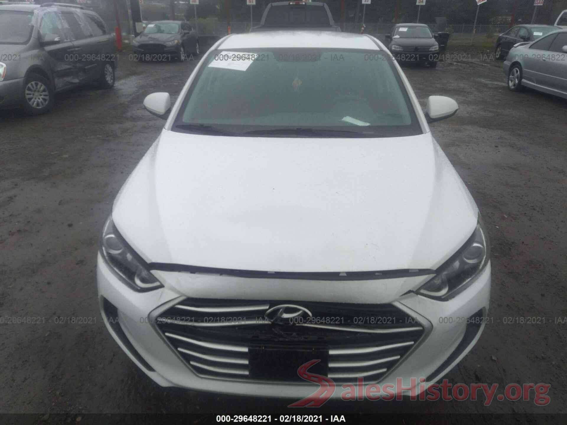 5NPD74LF1JH317438 2018 HYUNDAI ELANTRA