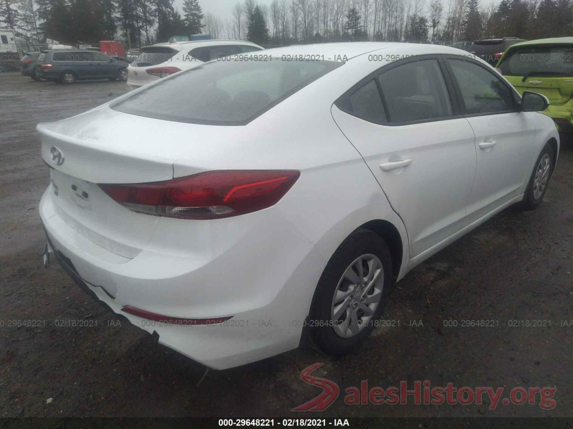 5NPD74LF1JH317438 2018 HYUNDAI ELANTRA