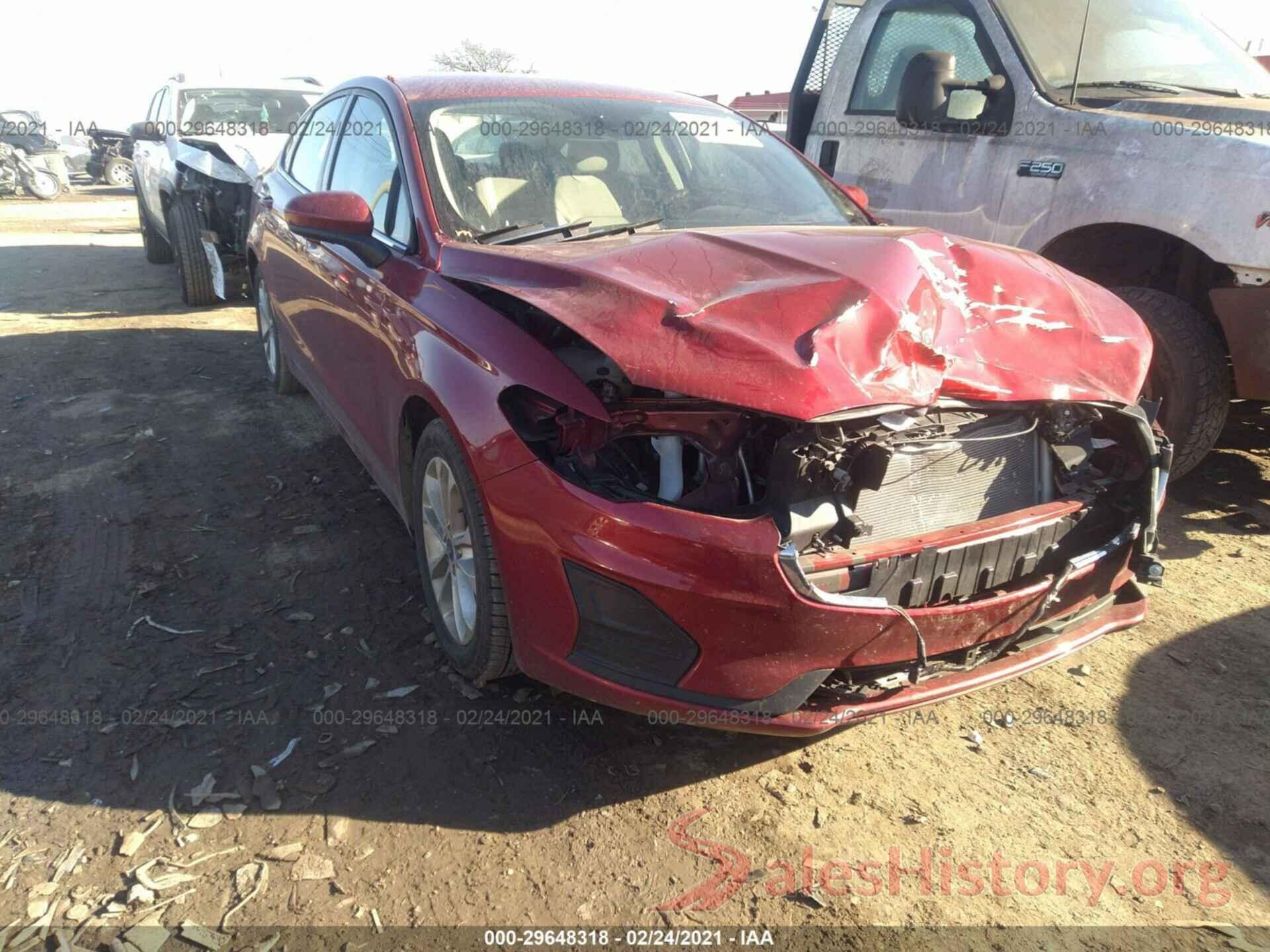 3FA6P0HD8KR193570 2019 FORD FUSION