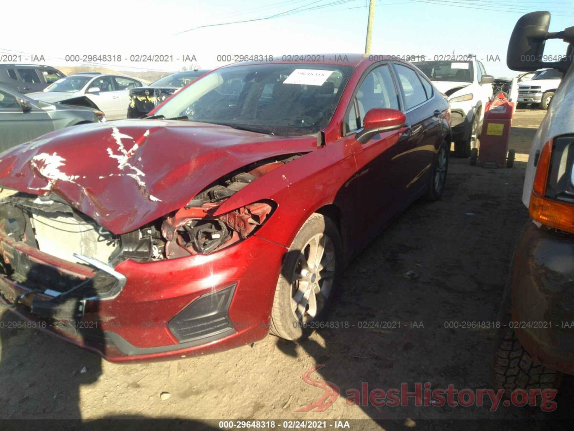 3FA6P0HD8KR193570 2019 FORD FUSION